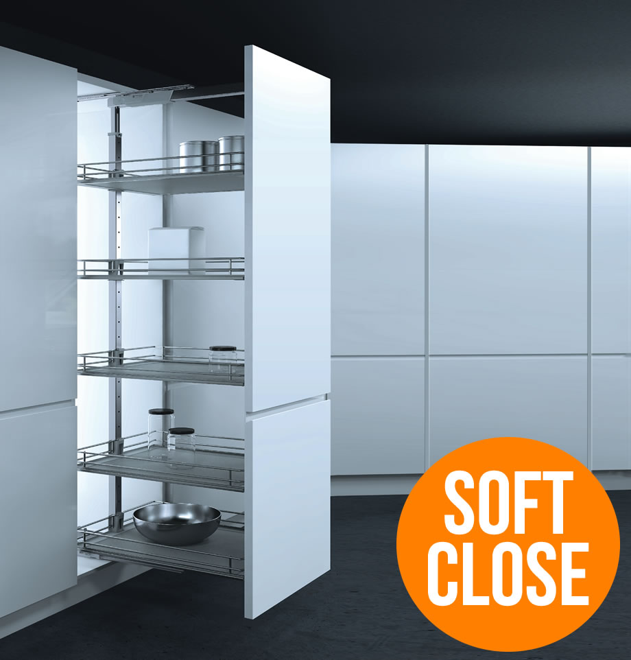 Solid Base Pull-out Larder