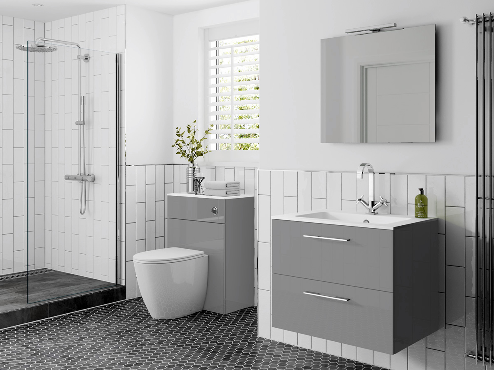 Design Image Grey Mist Bathroom