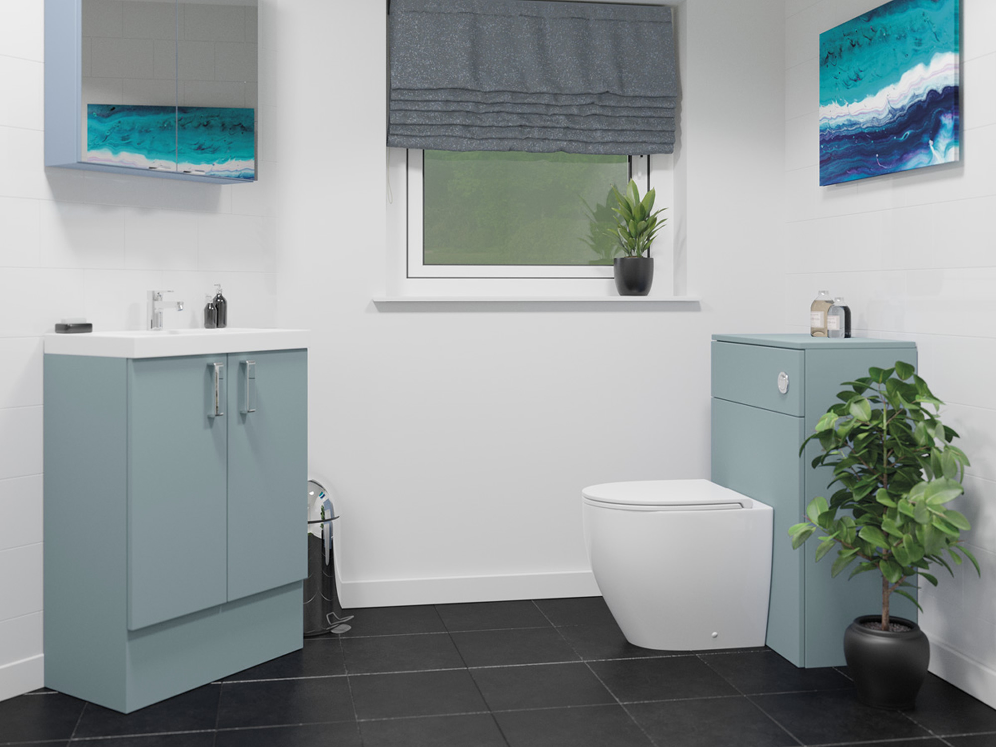 Style Metro Fjord Bathroom