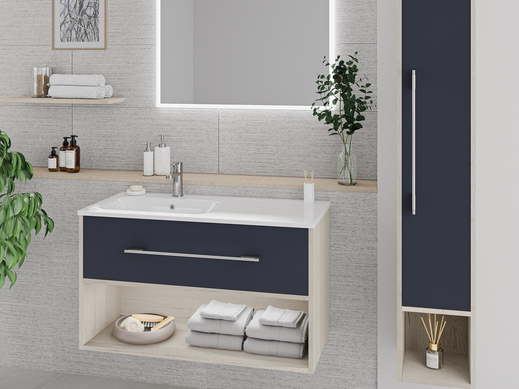 Design Apri Indigo Bathroom