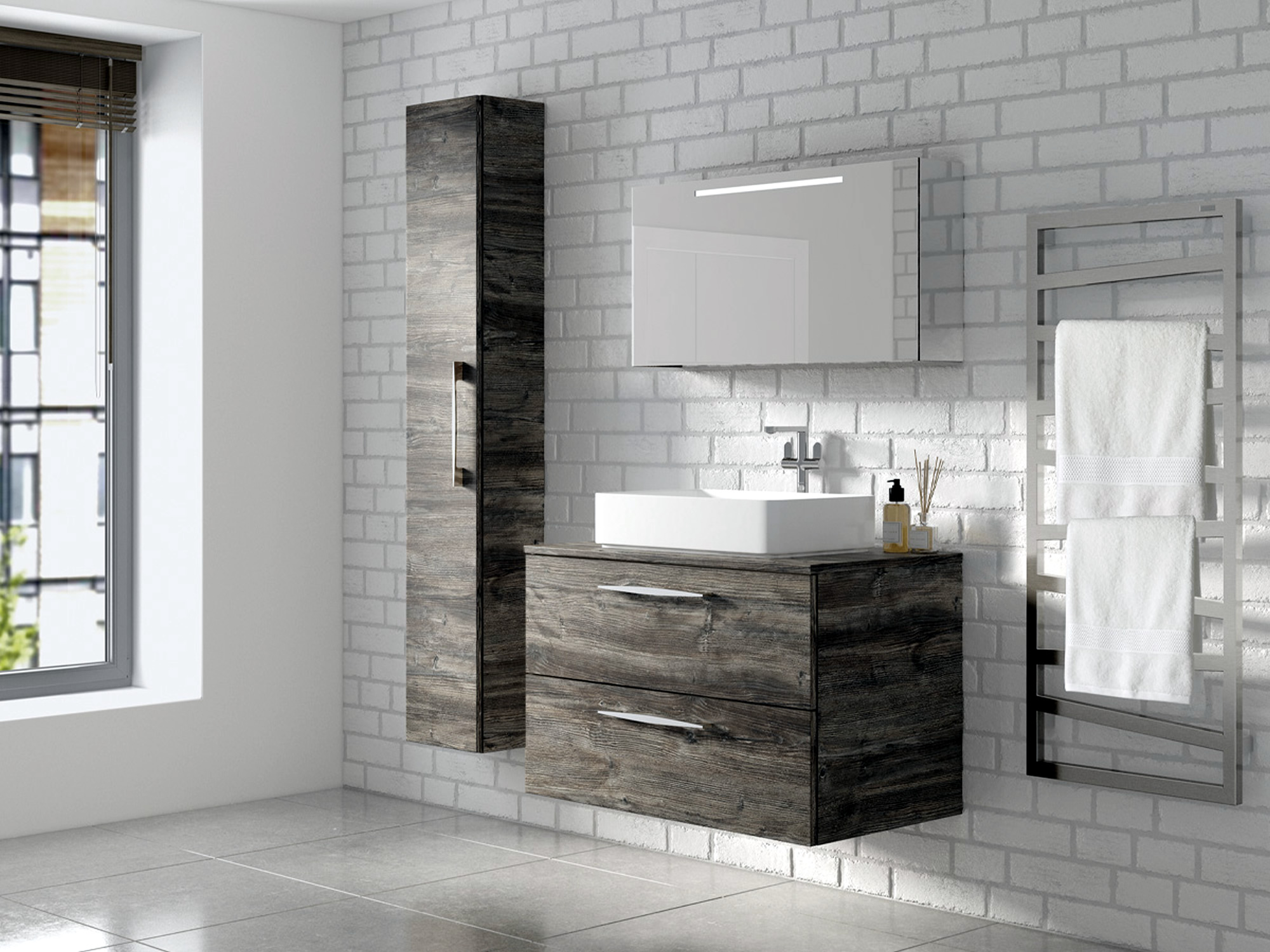 Design Metro Grey Mist Bathroom