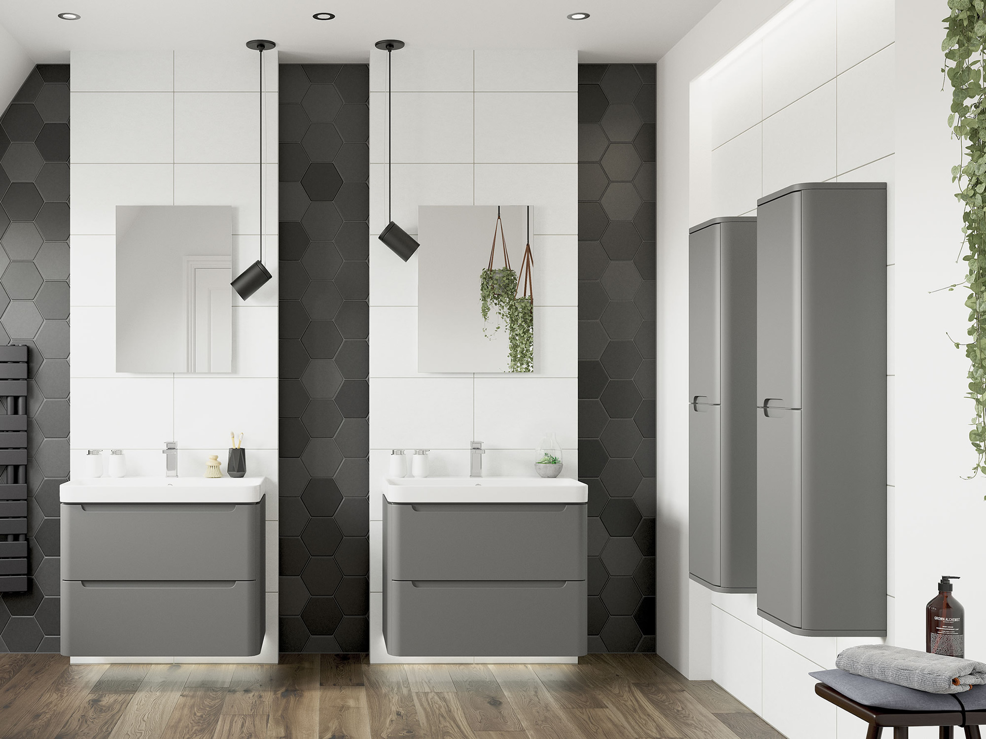 Lambra Grey Bathroom