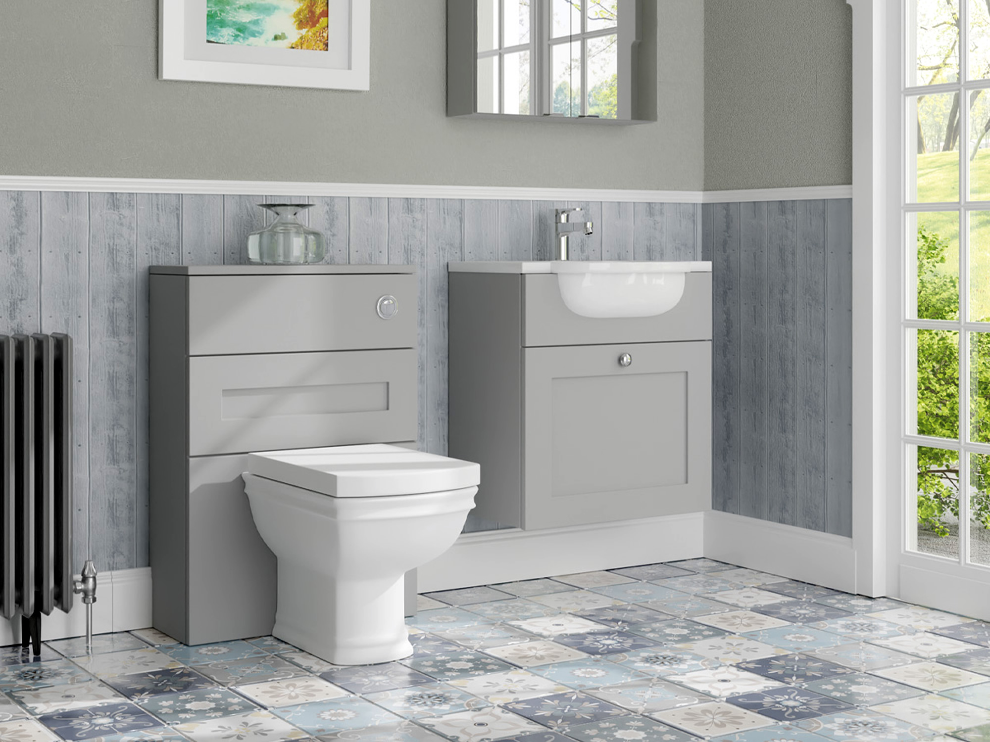 Style Daresbury Grey Mist Bathroom