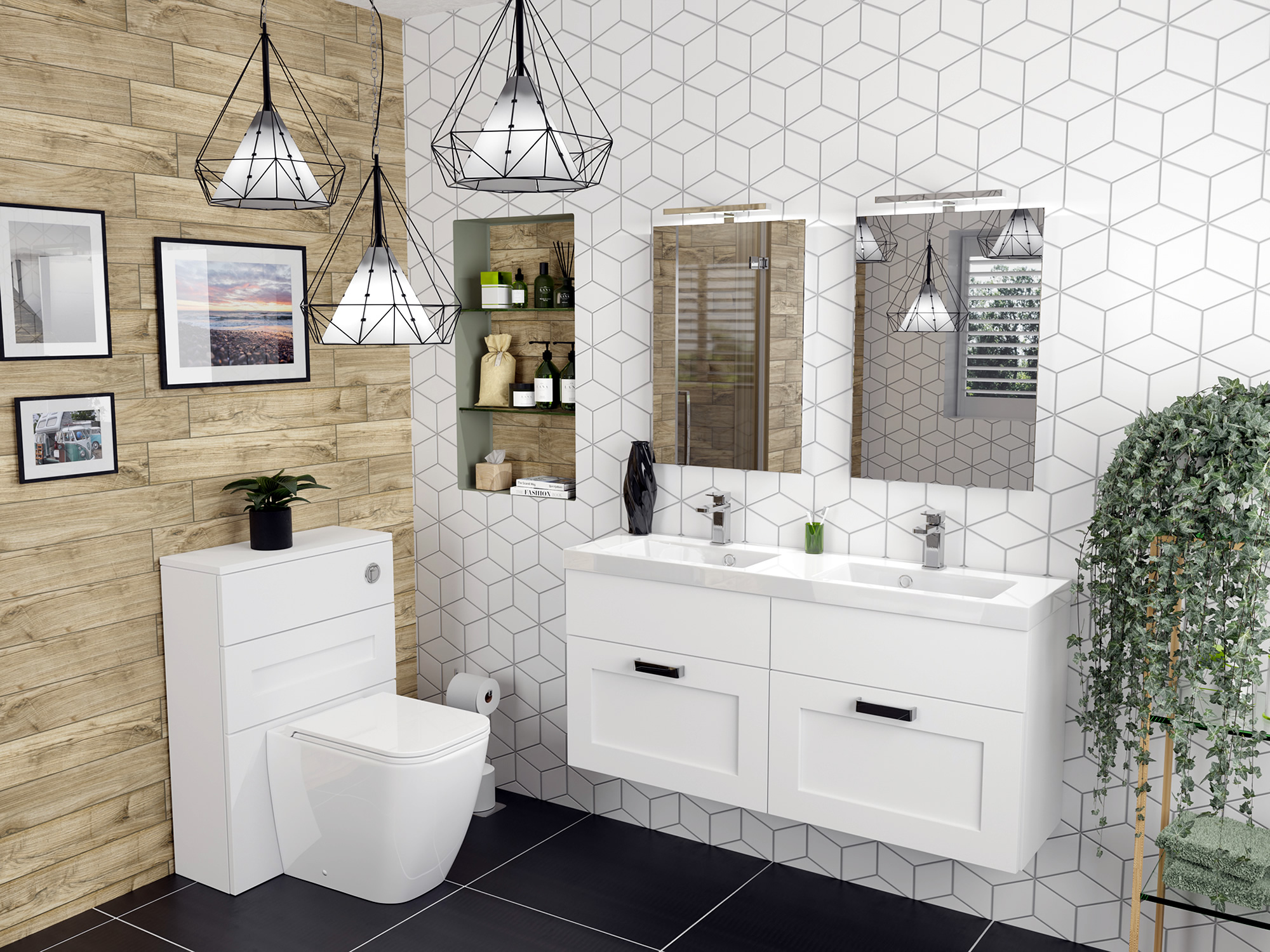 Style Daresbury White Bathroom