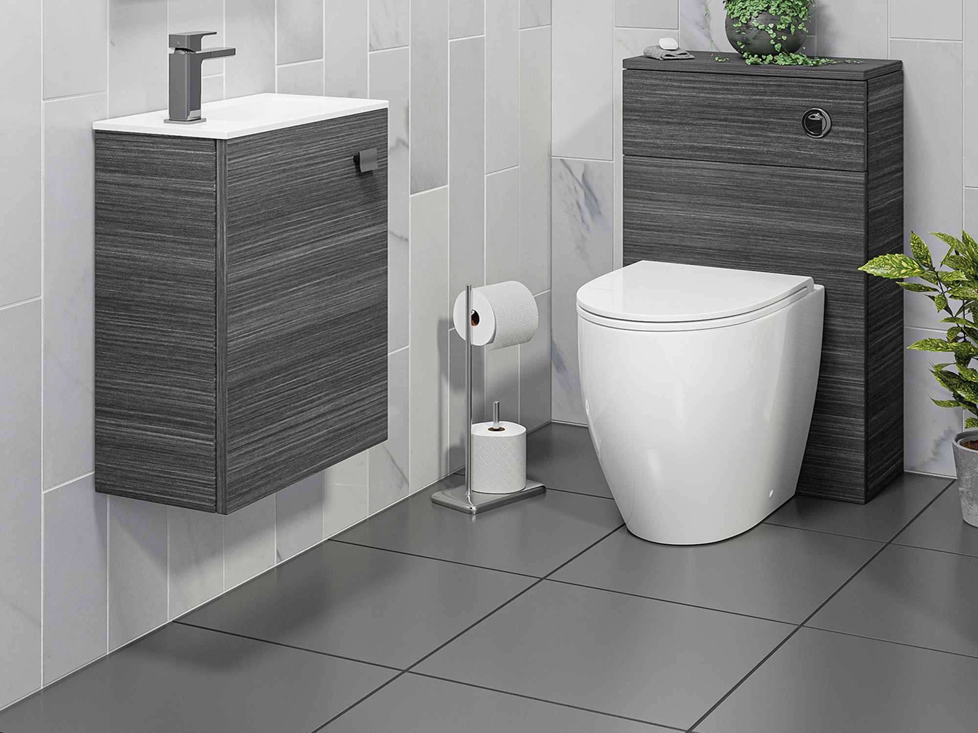 Style Tempo Anthracite Bathroom