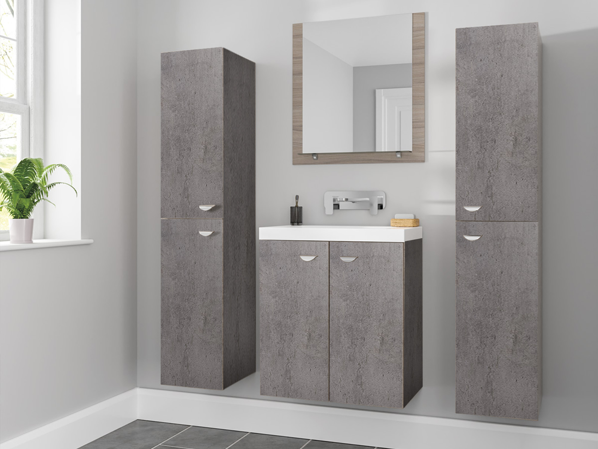 Style Tempo Concrete Bathroom