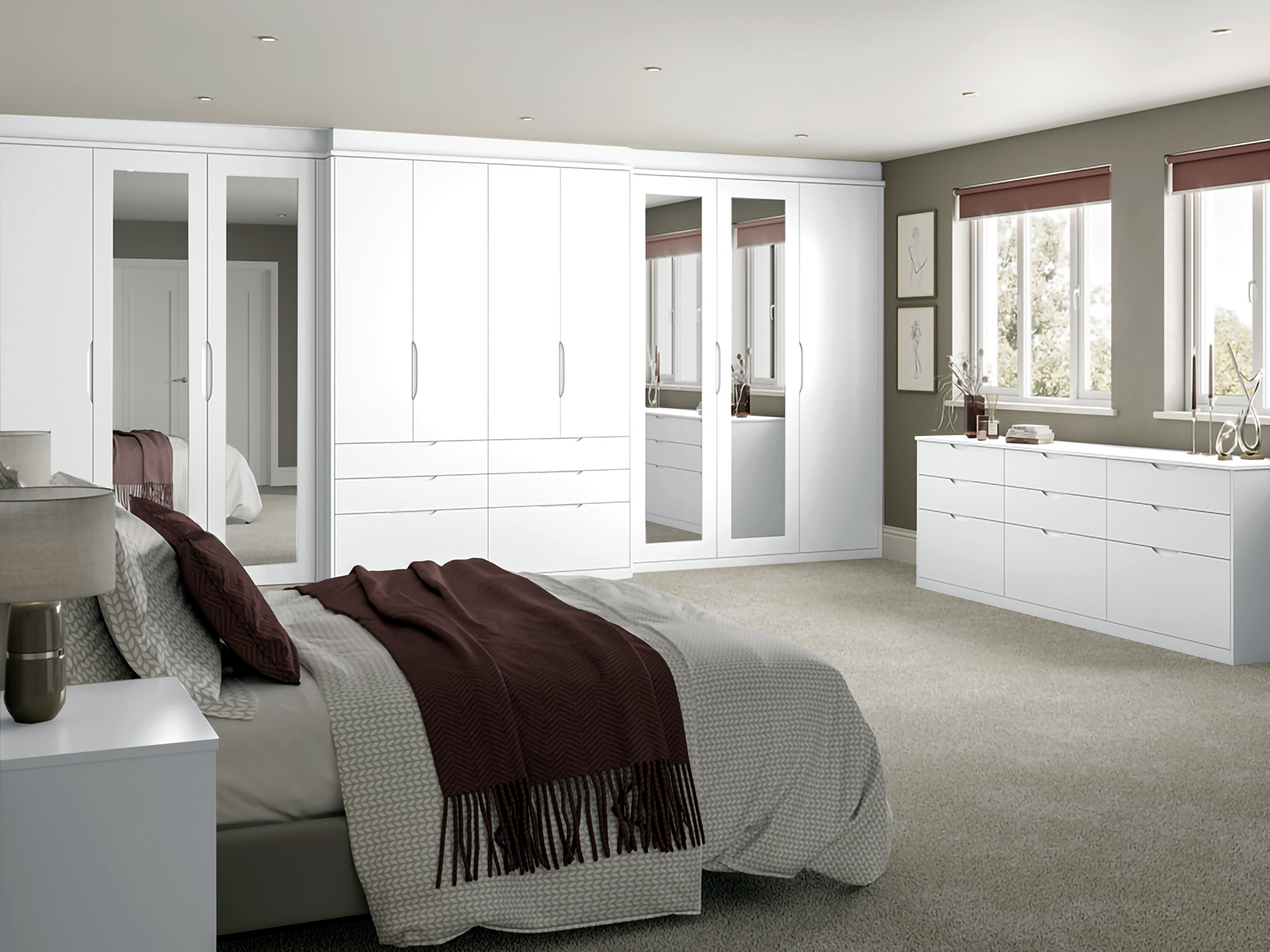 Essenza White Bedroom