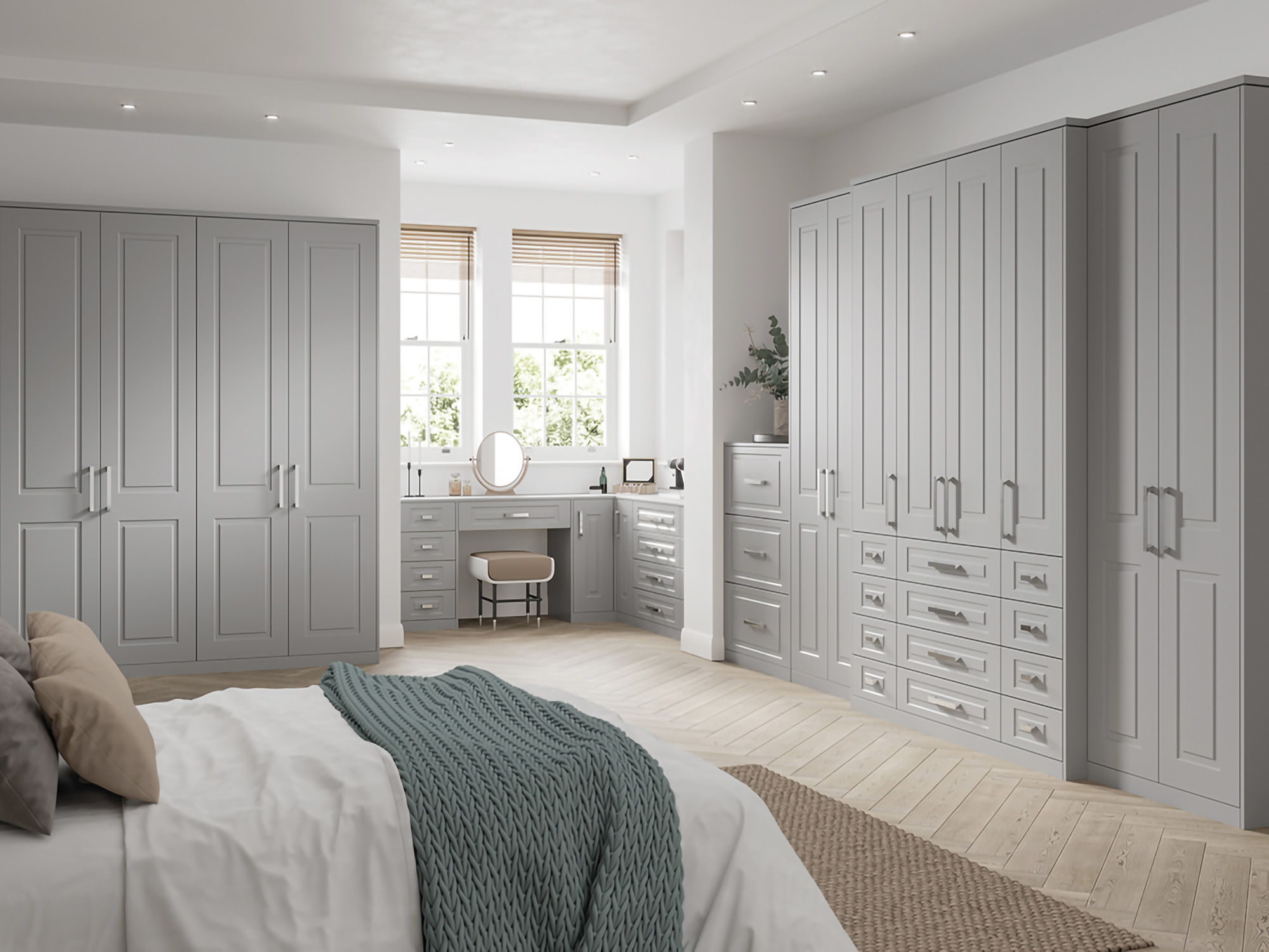 Grosvenor Grey Mist Bedroom