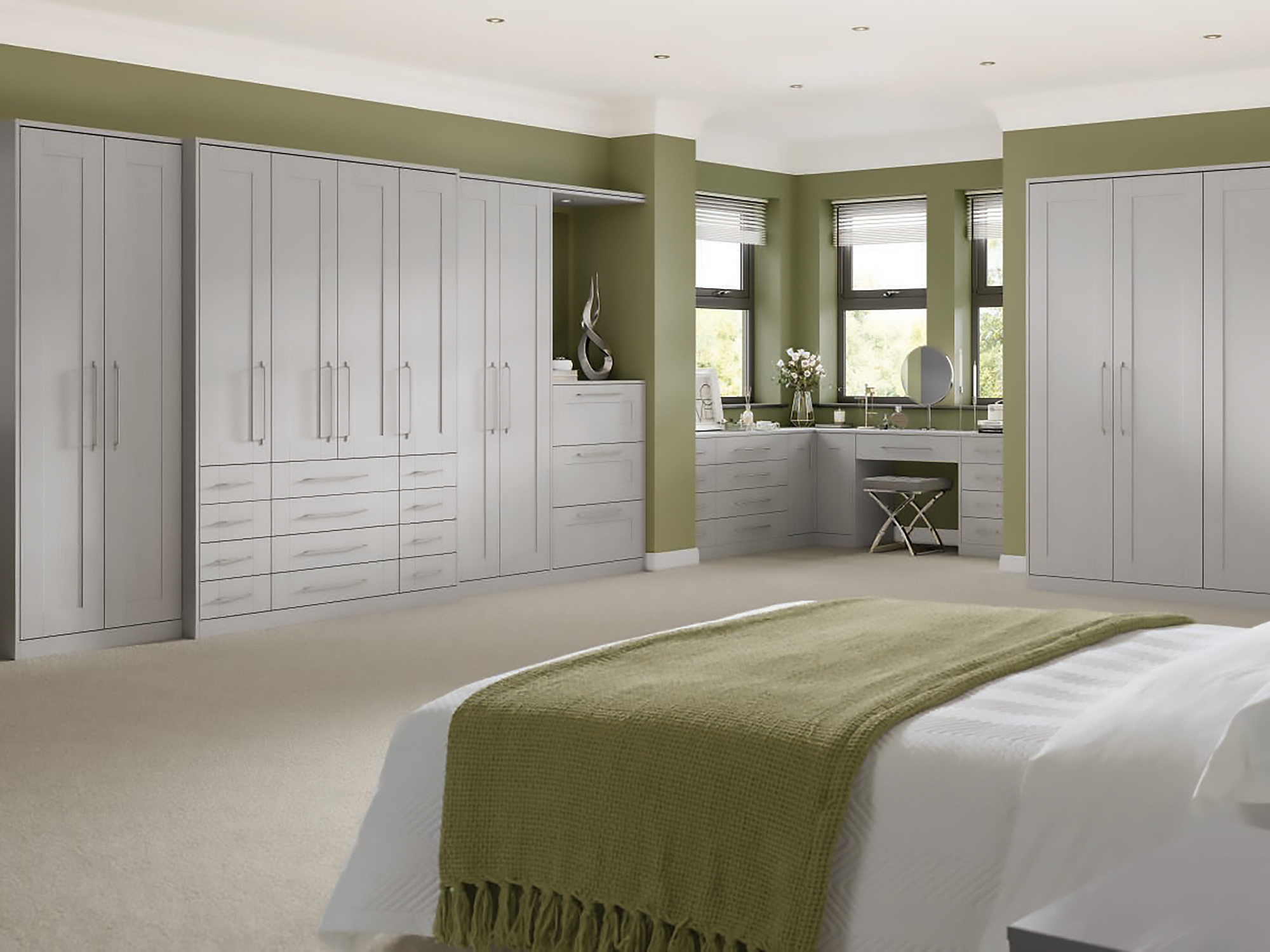 Kinder Grey Mist Bedroom