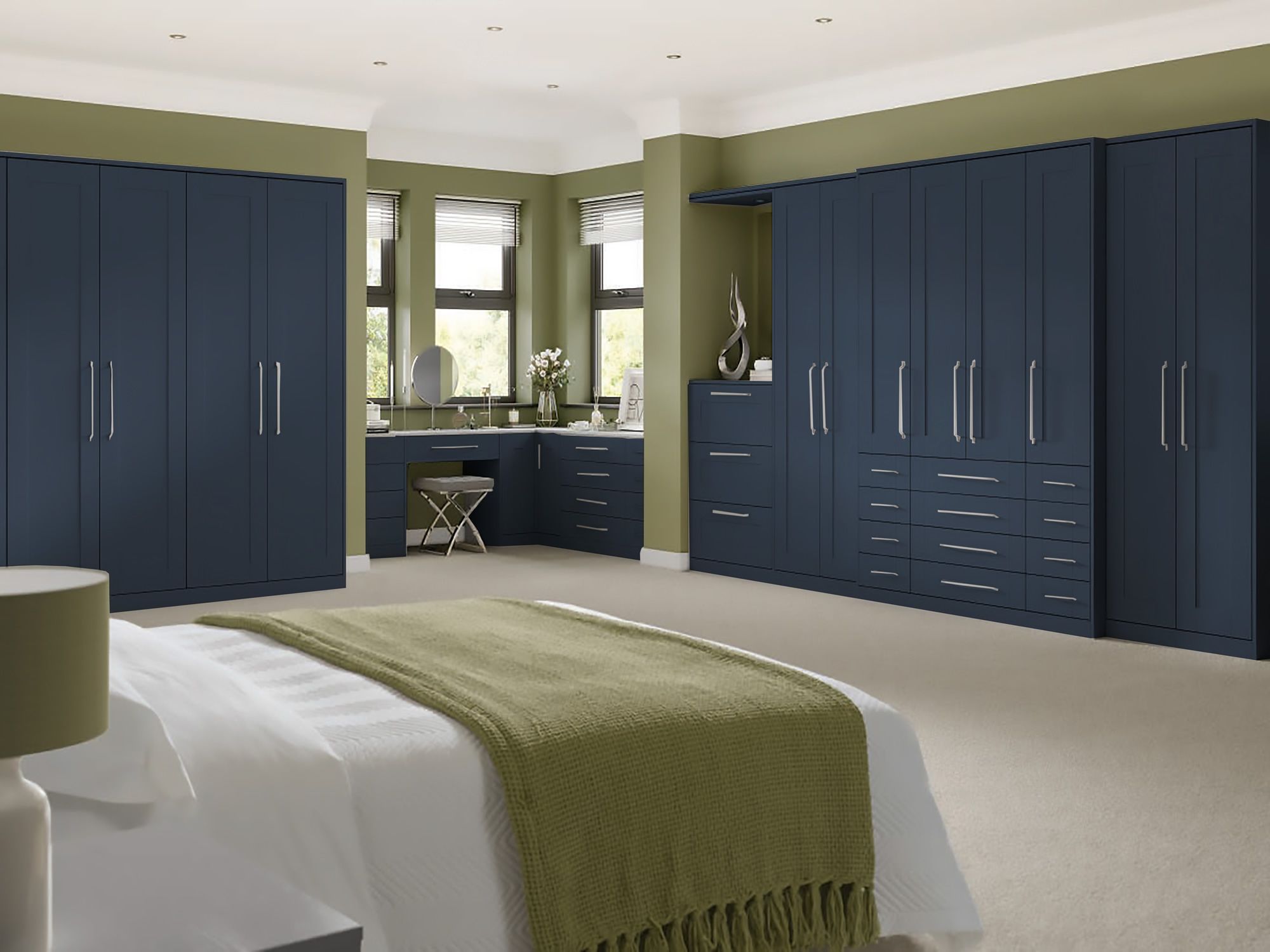 Kinder Indigo Blue Bedroom