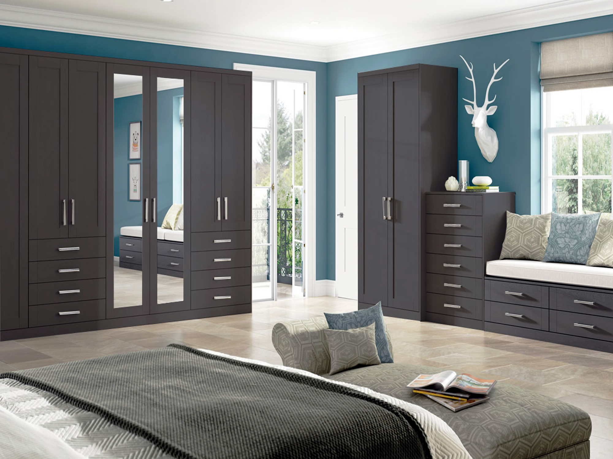 Pendle Anthracite Bedroom