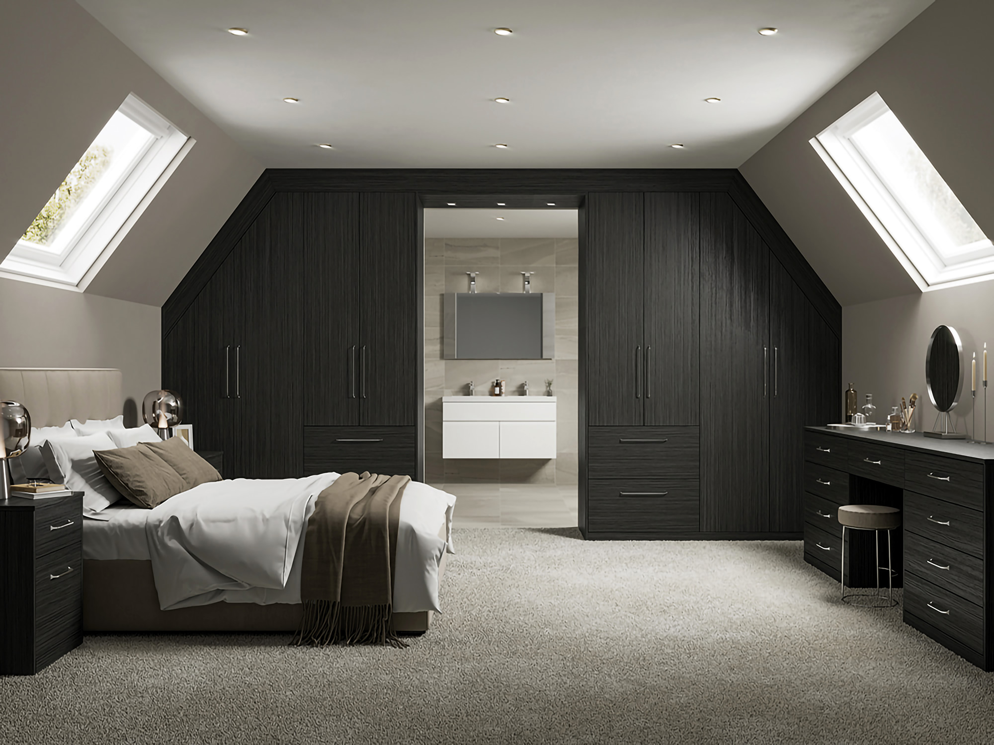 Tempo Anthracite Bedroom