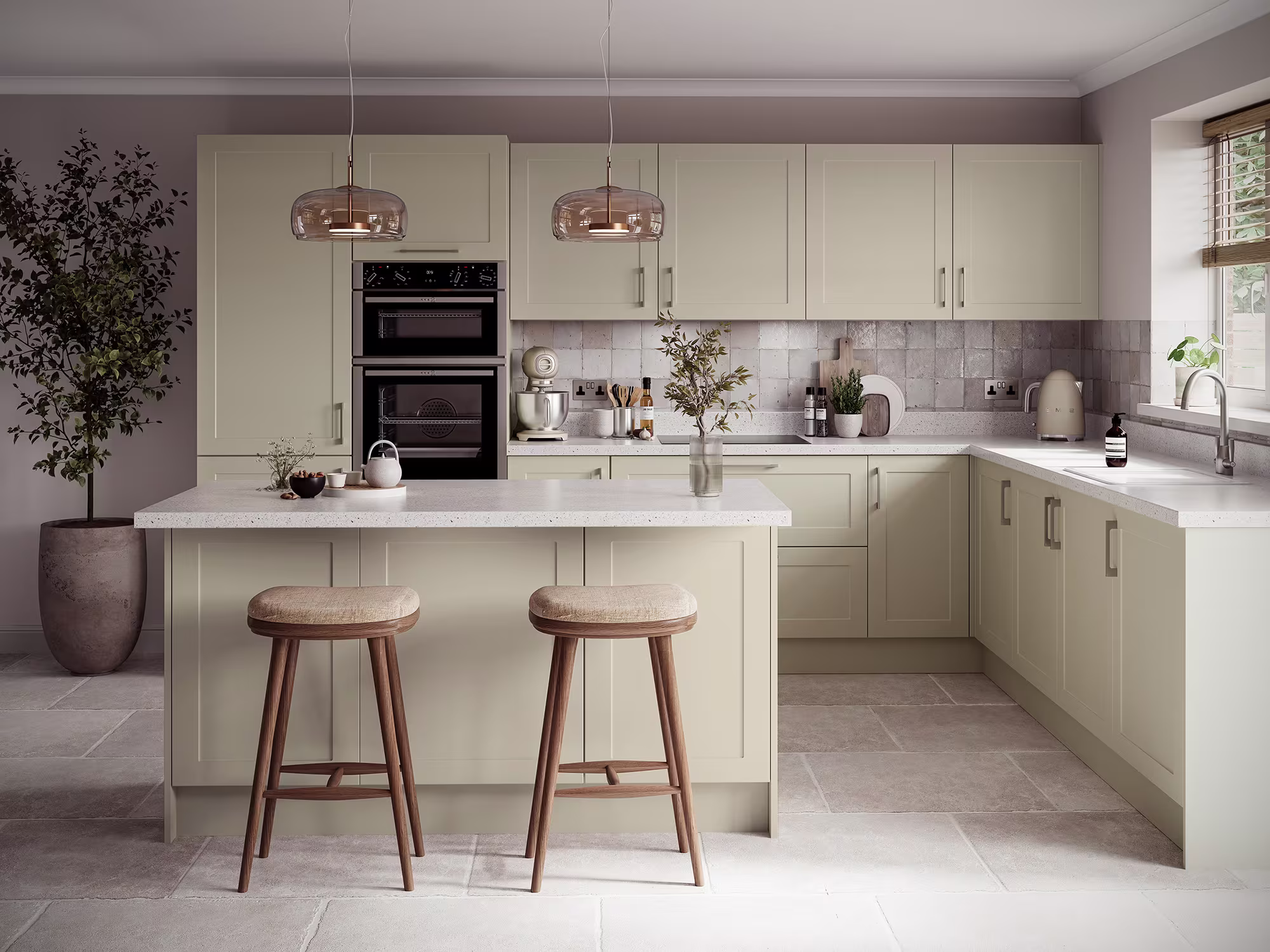 Appleton Sage Green Kitchen
