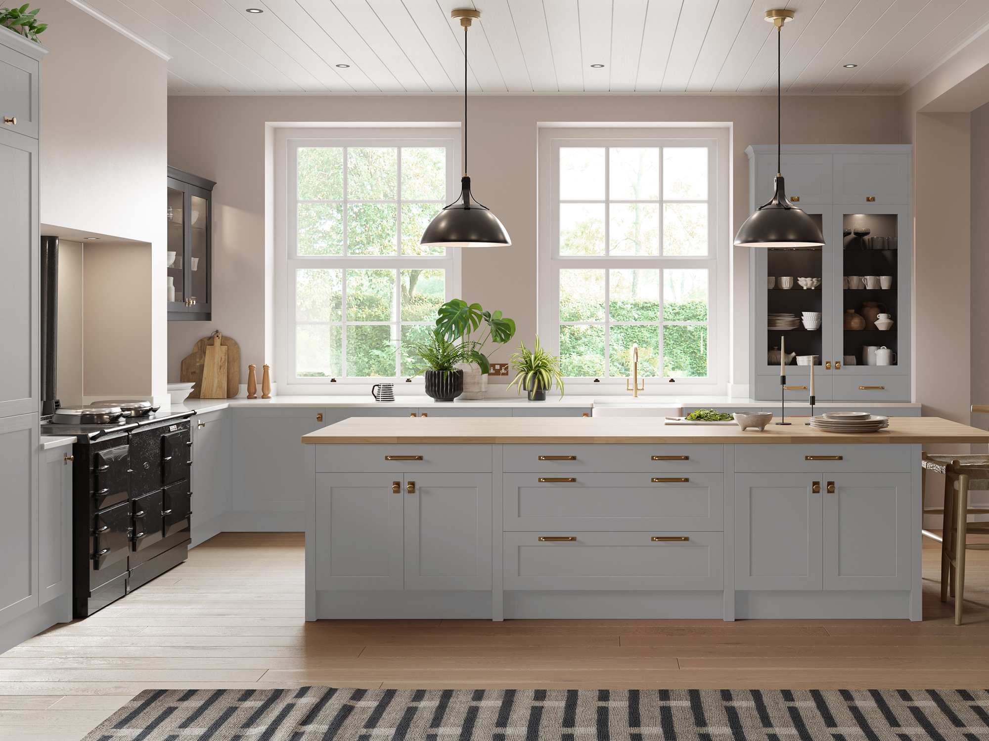 Hawkshaw Grey Mist Kitchen