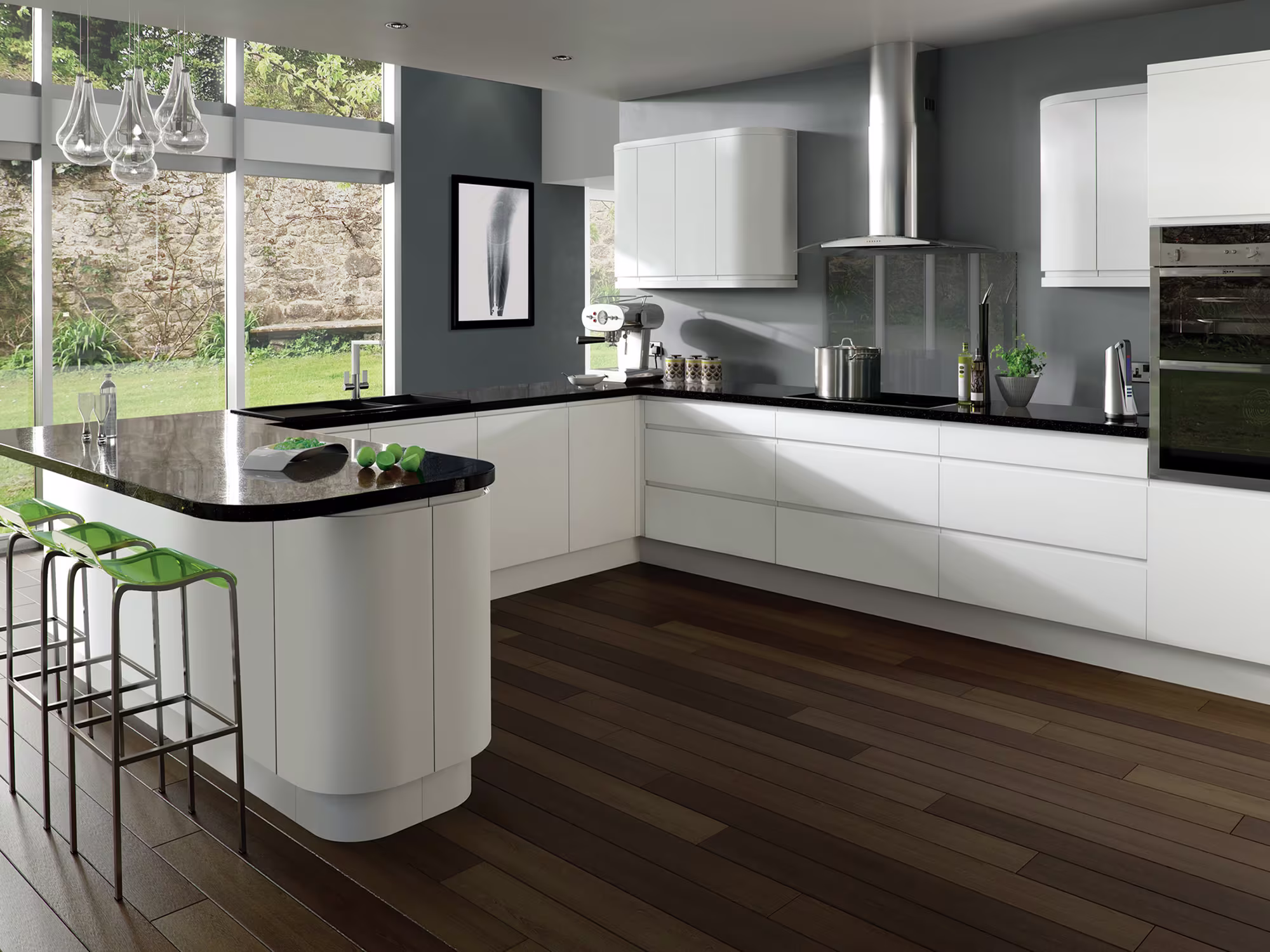 Integra Matt White Kitchen