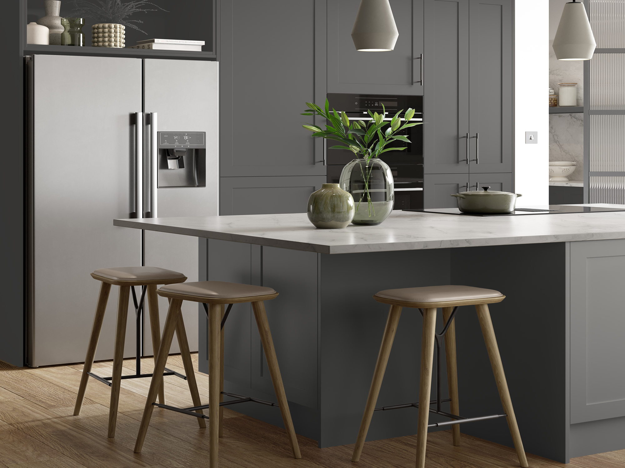 Appleton Dust Grey Kitchen