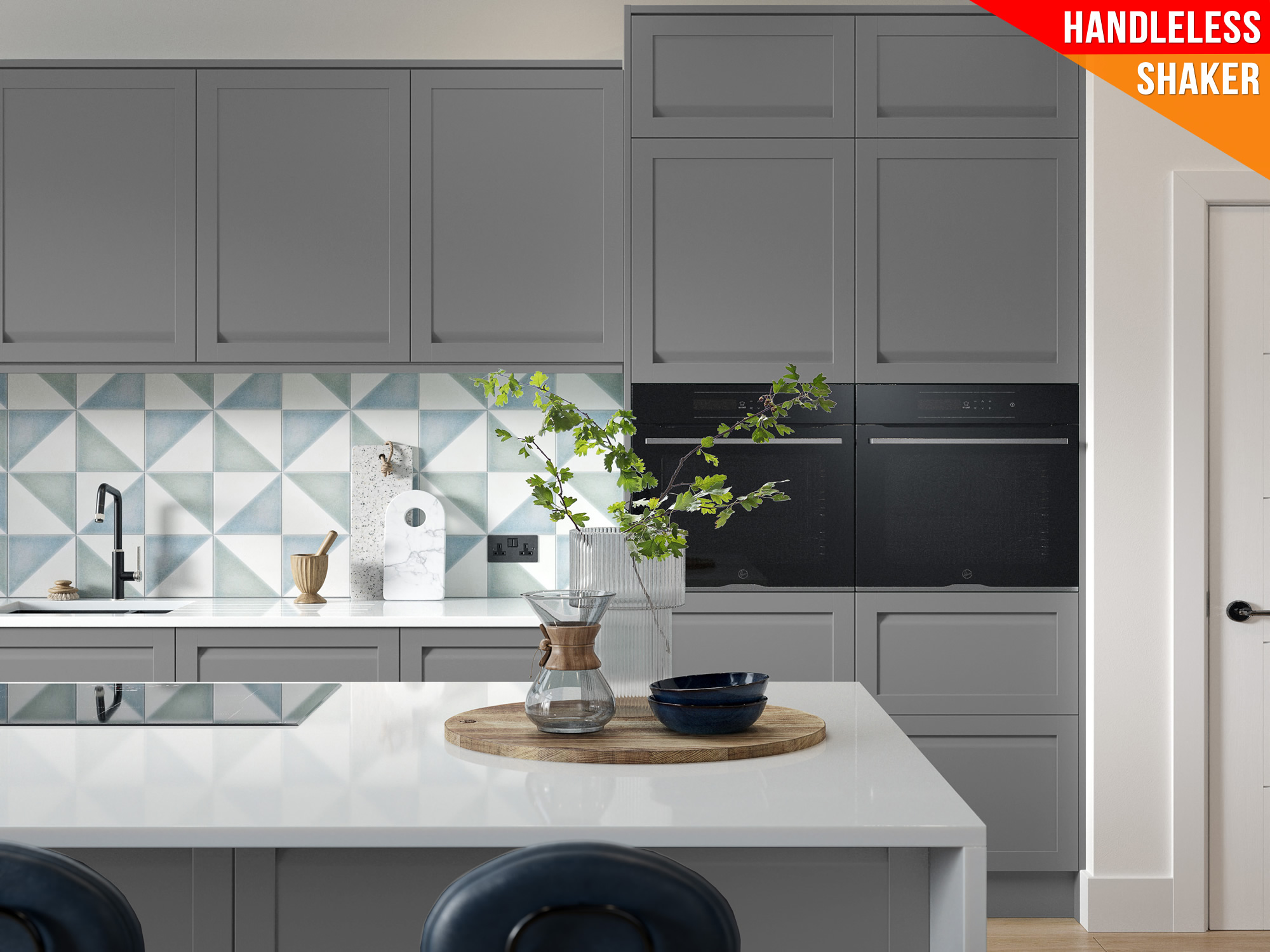 Bowland Storm Grey Kitchen