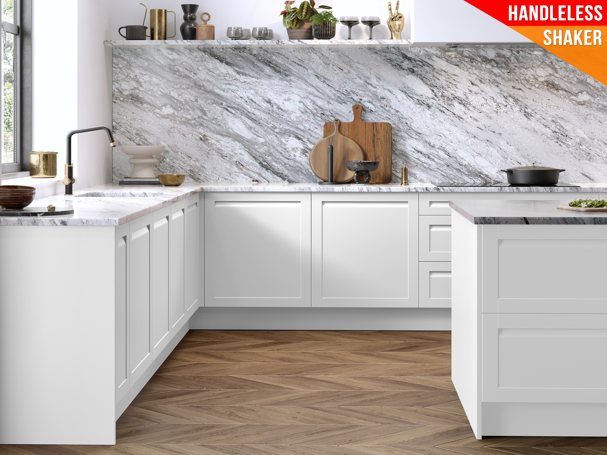 Bowland White Kitchen