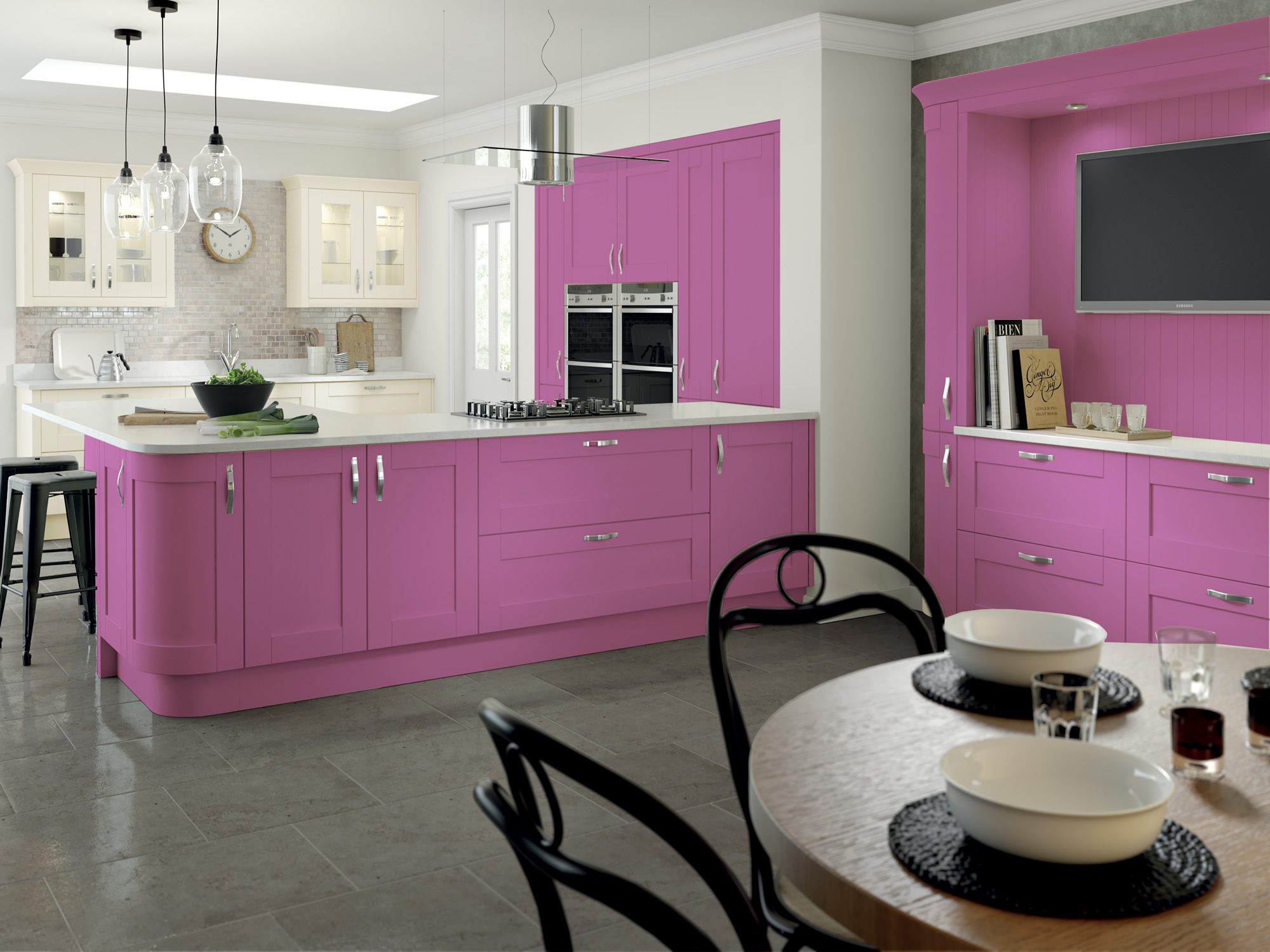 Cambridge Fuschia Lily Kitchen