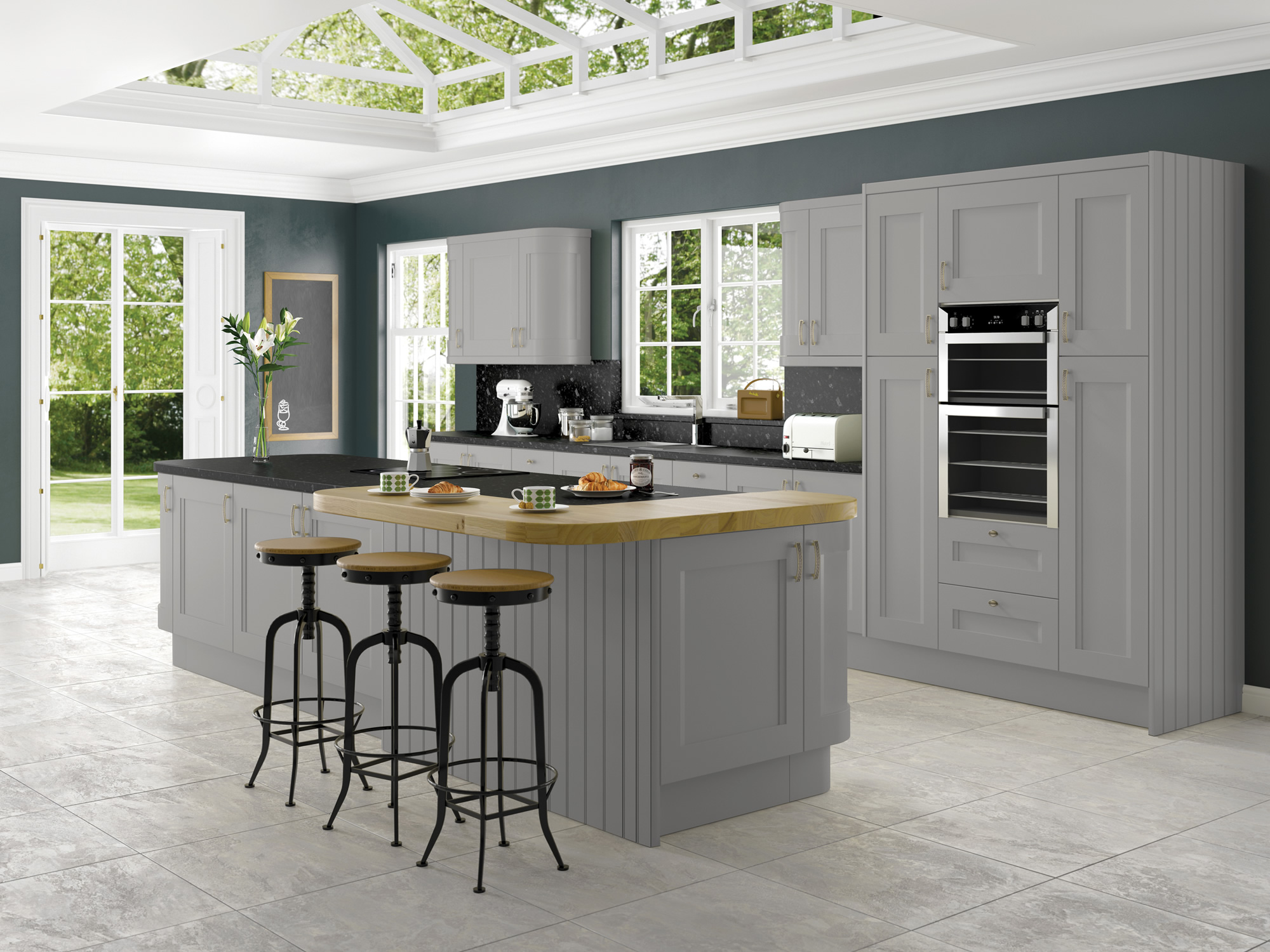 Lucent-M Dust Grey Kitchen