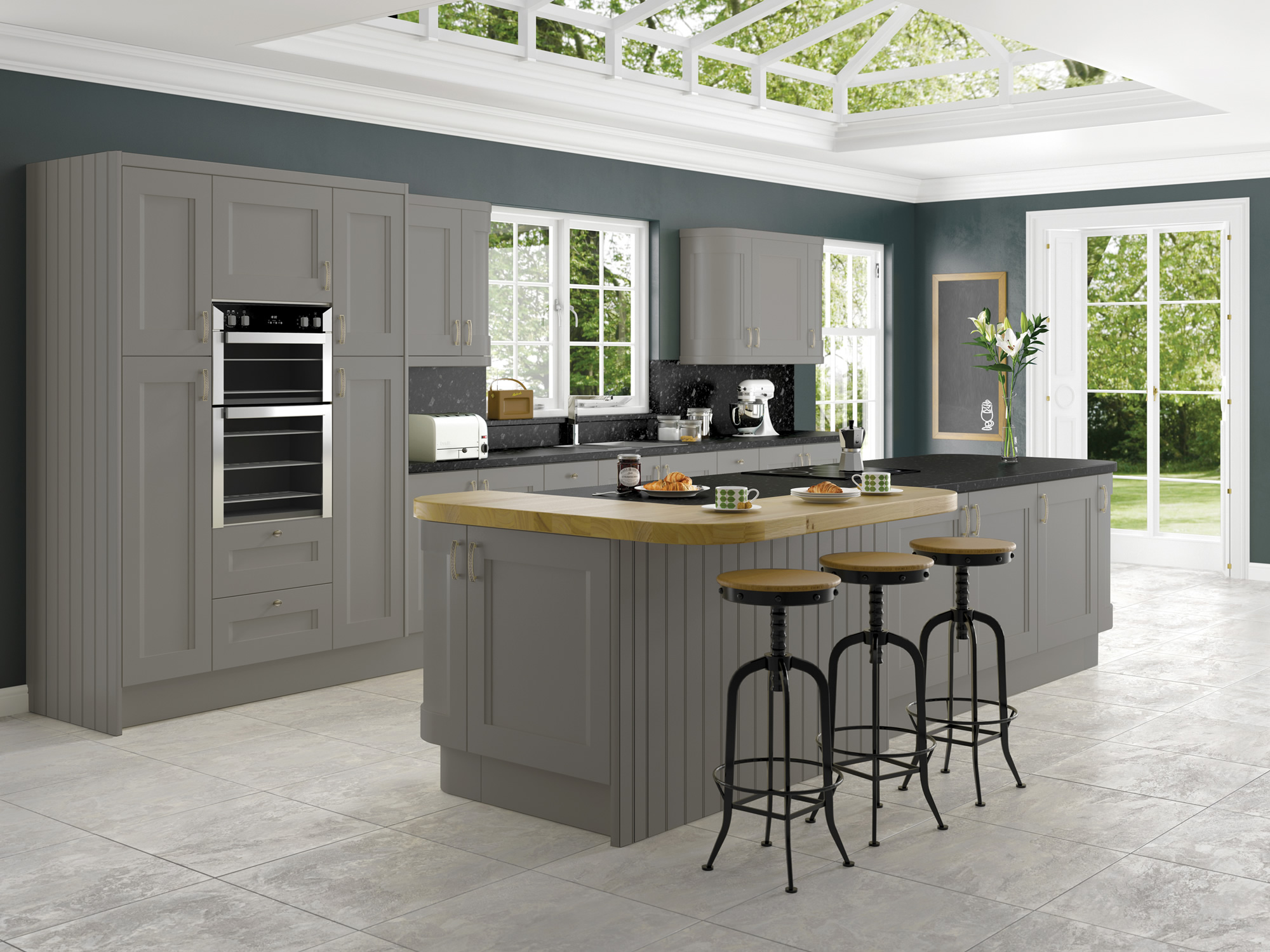 Haddington Storm Grey Kitchen