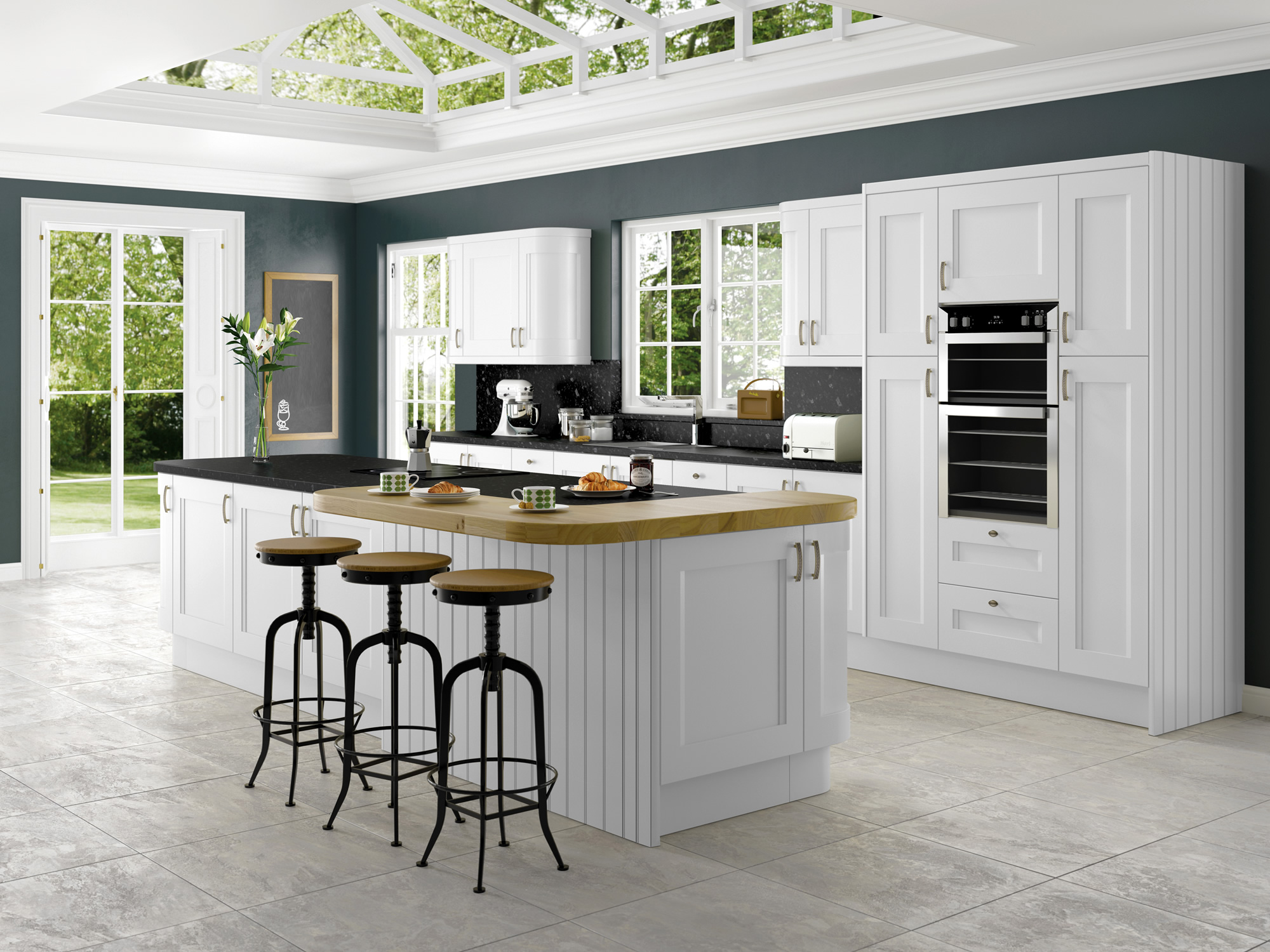 Grantham Light Grey Kitchen