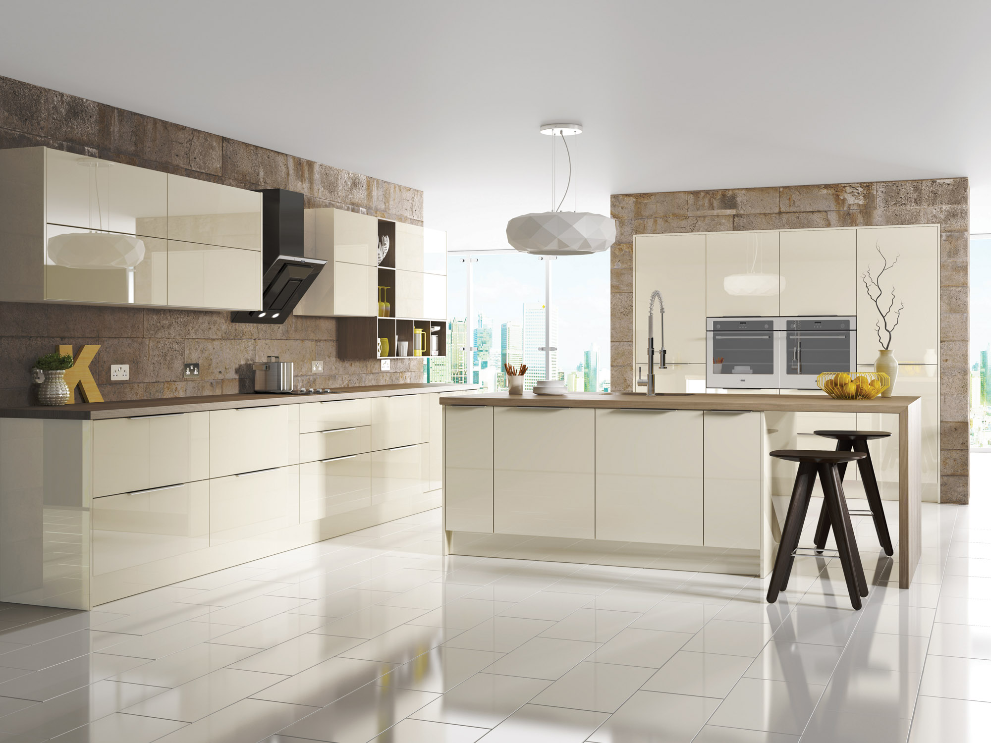 Bowland Midnight Blue Kitchen
