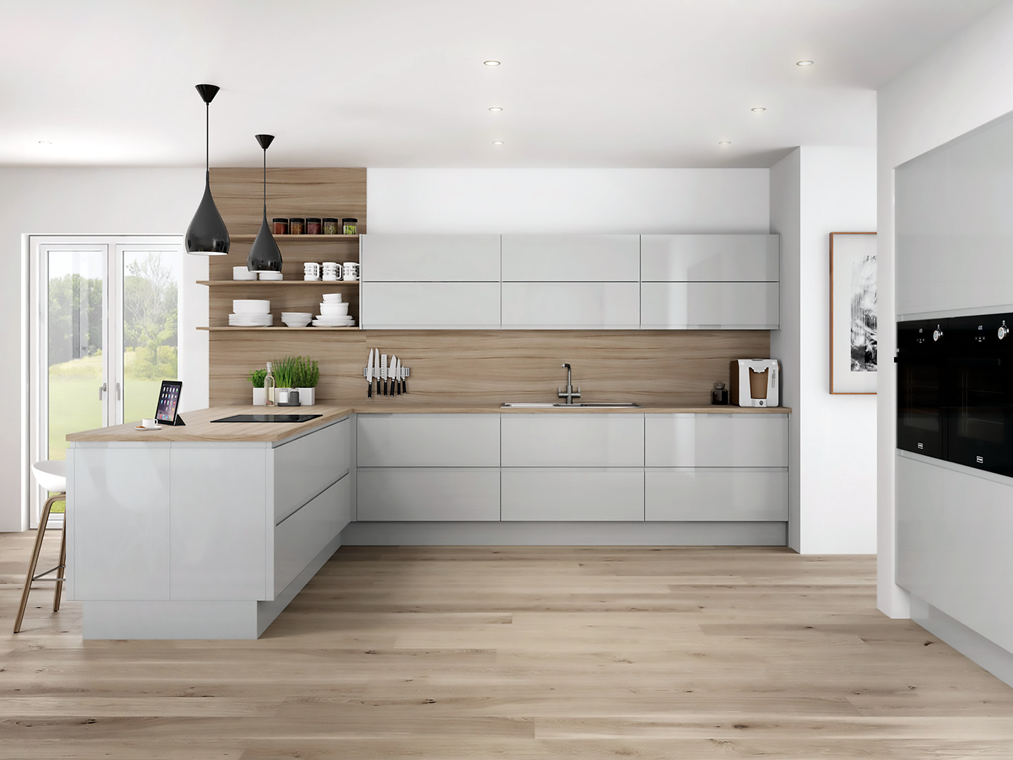 Integra Grey Mist Kitchen