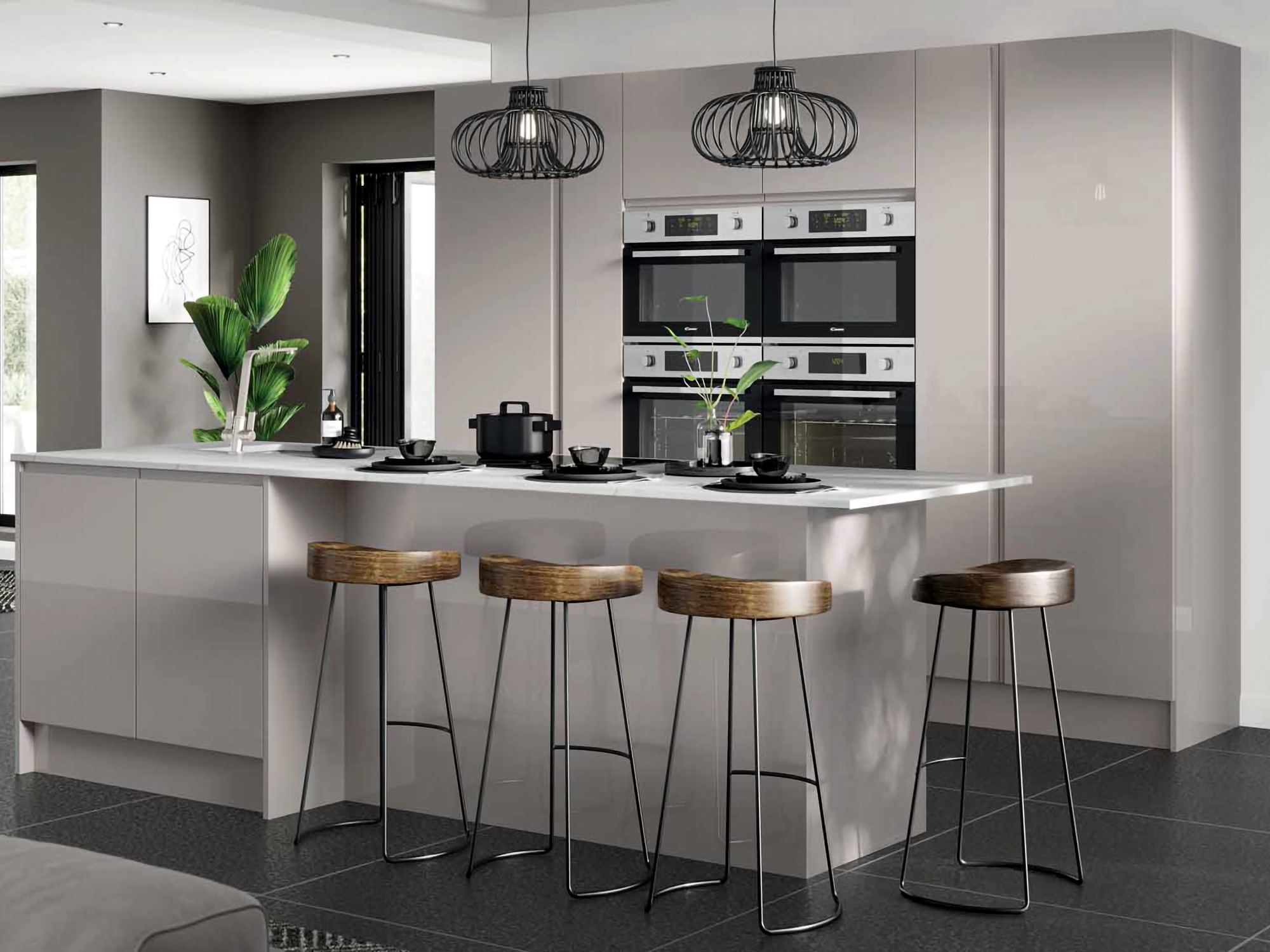 Integra Matt Charcoal Kitchen