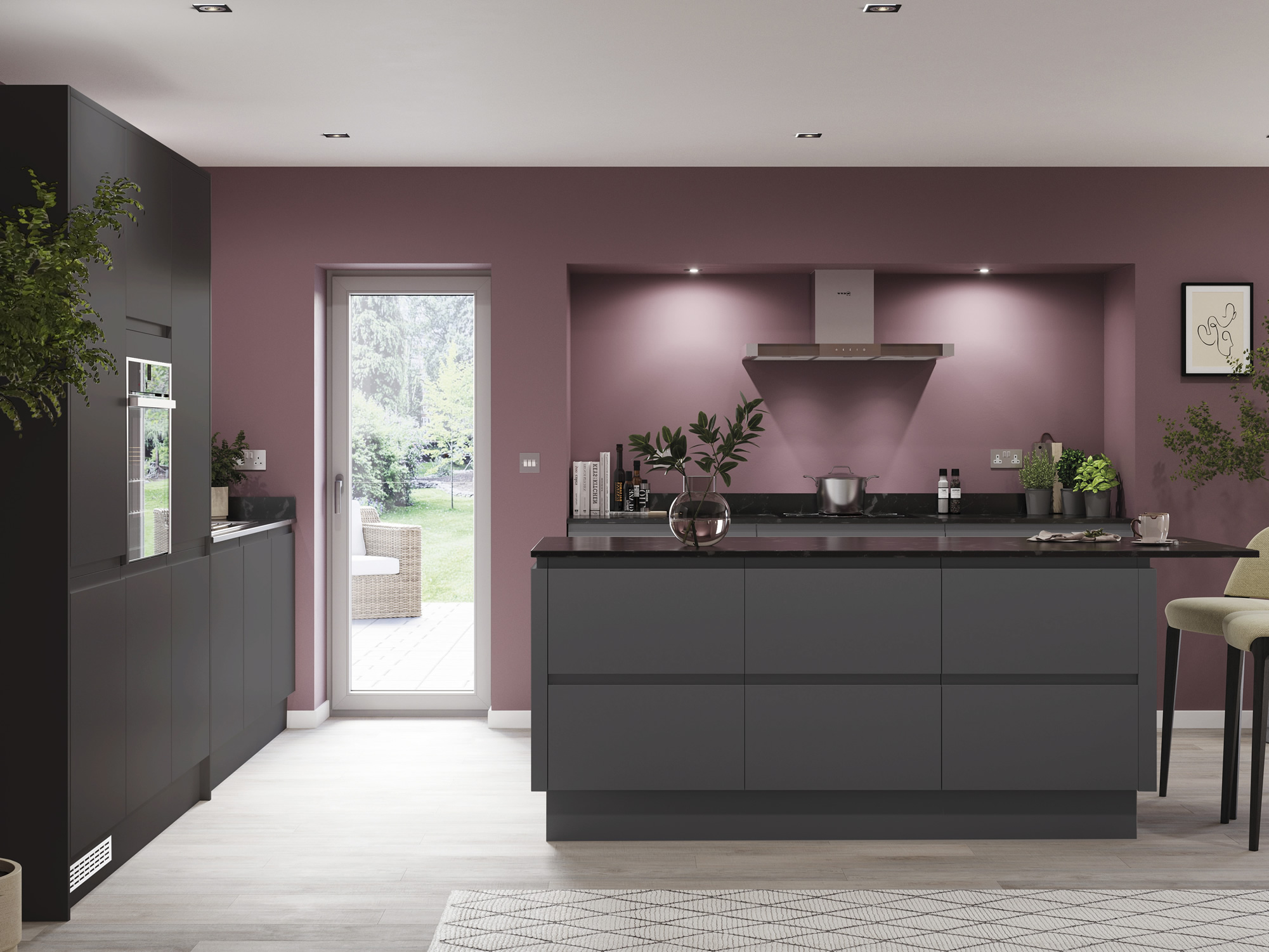 Integra Matt Charcoal Kitchen