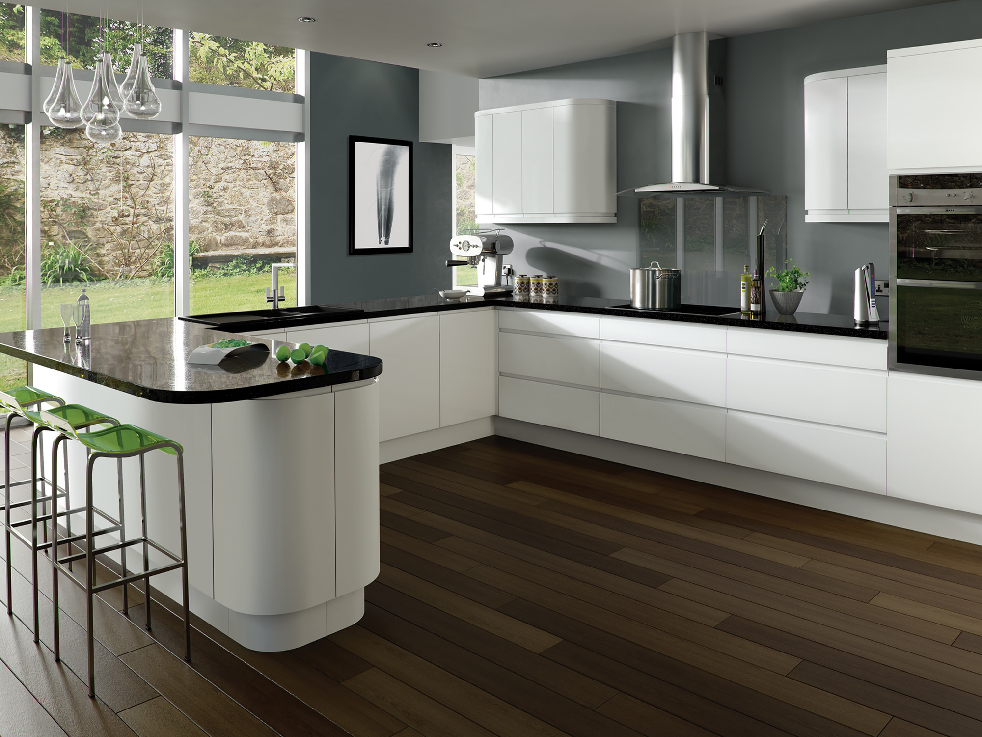 Integra Matt Deep Lichen Kitchen