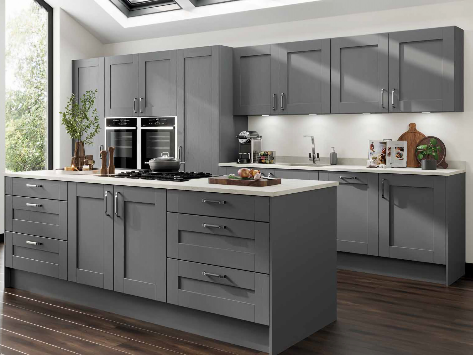 Kinder Dust Grey Kitchen