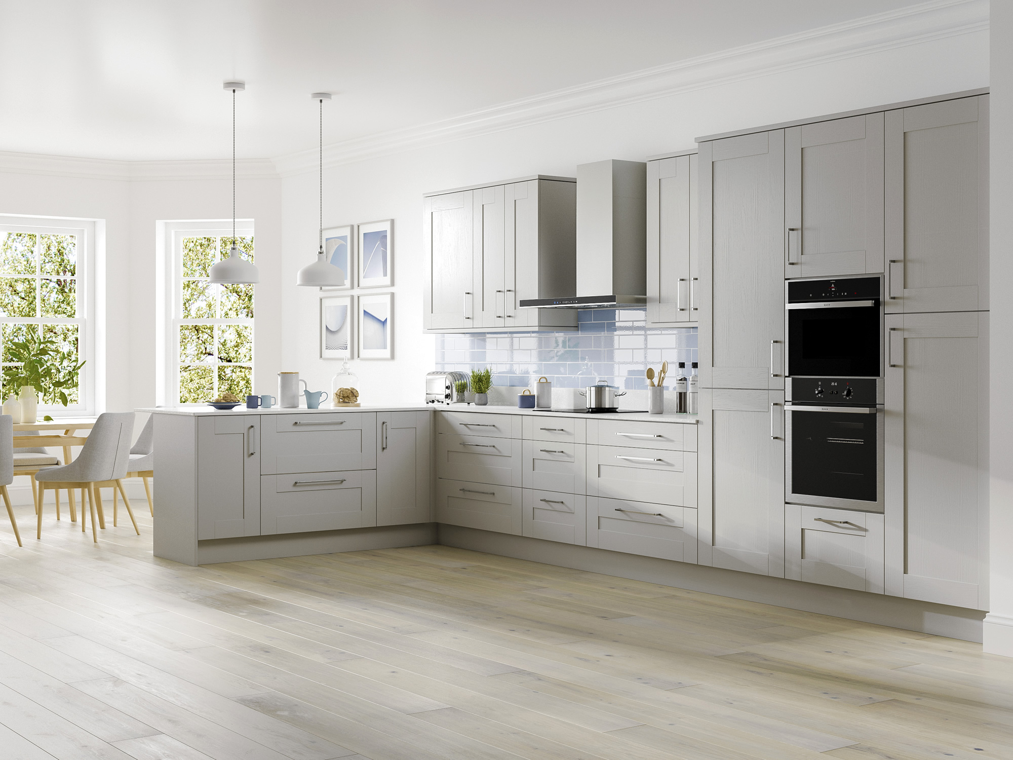 Kinder Grey Mist Kitchen