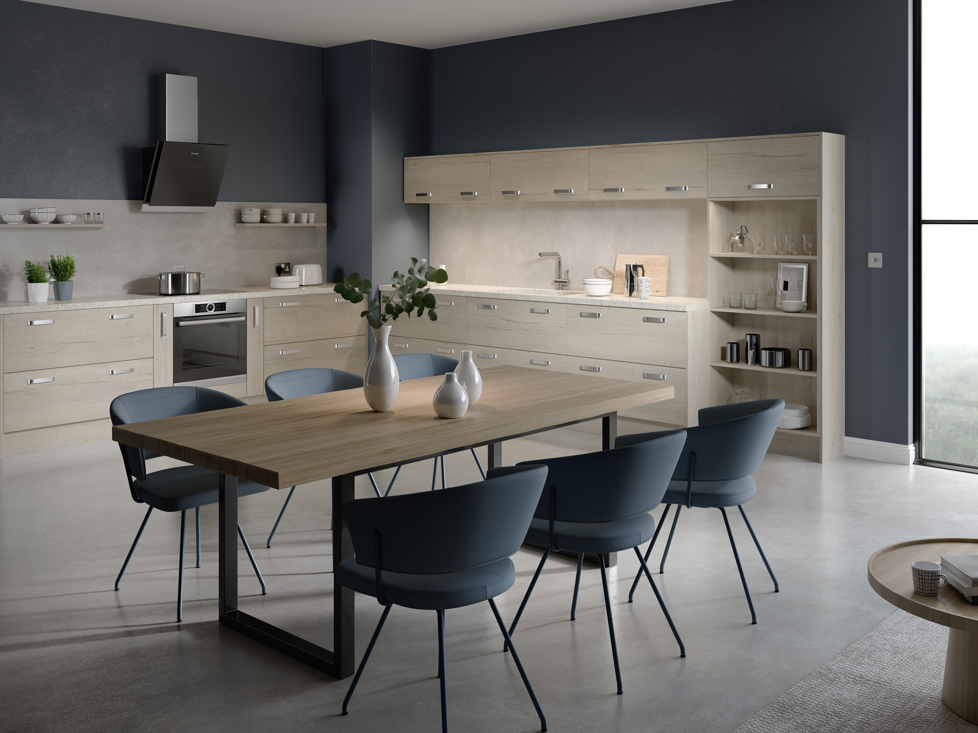 Lucent-G Dust Grey Kitchen