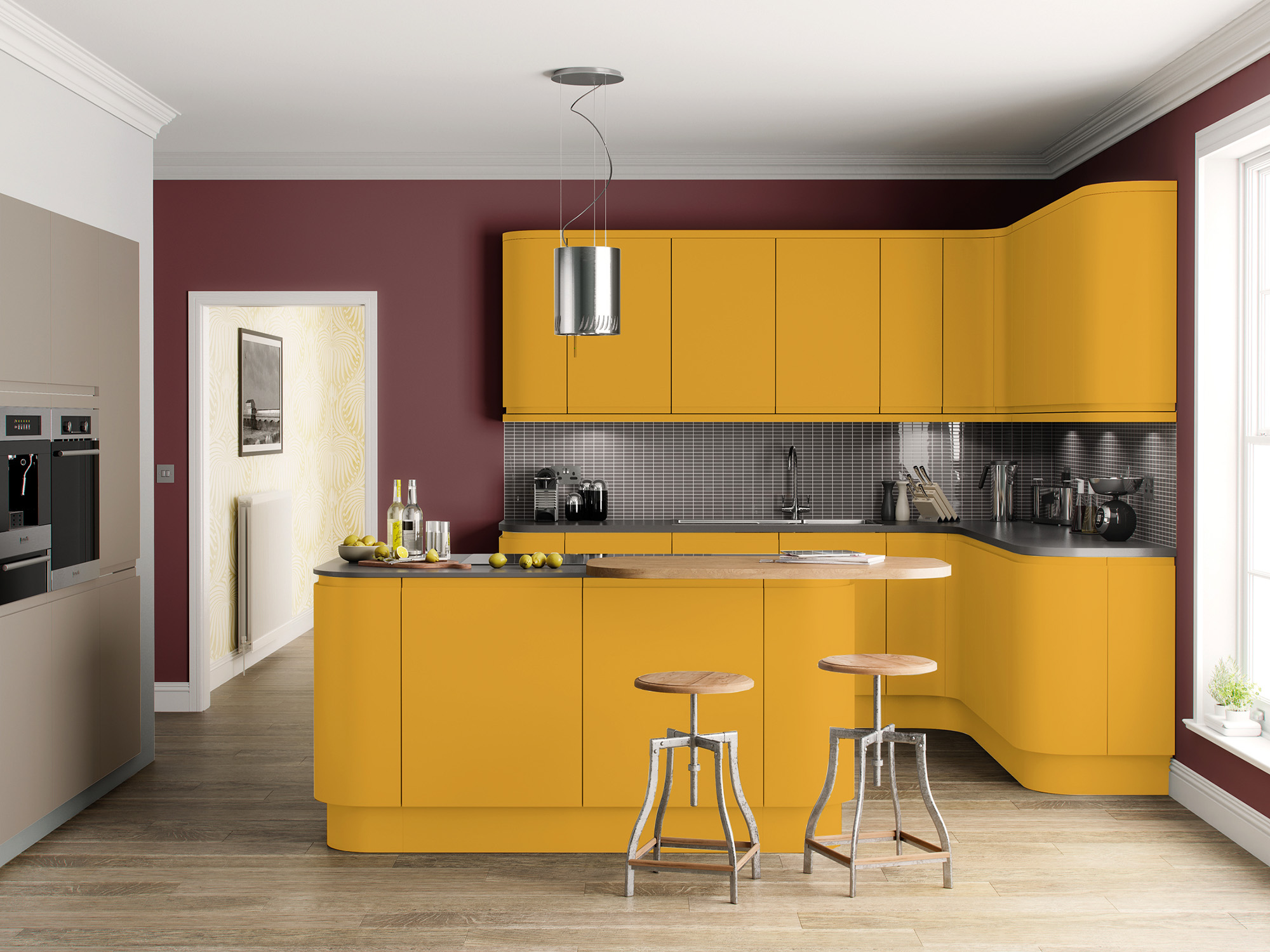 Lucent Citron Sunrise Kitchen