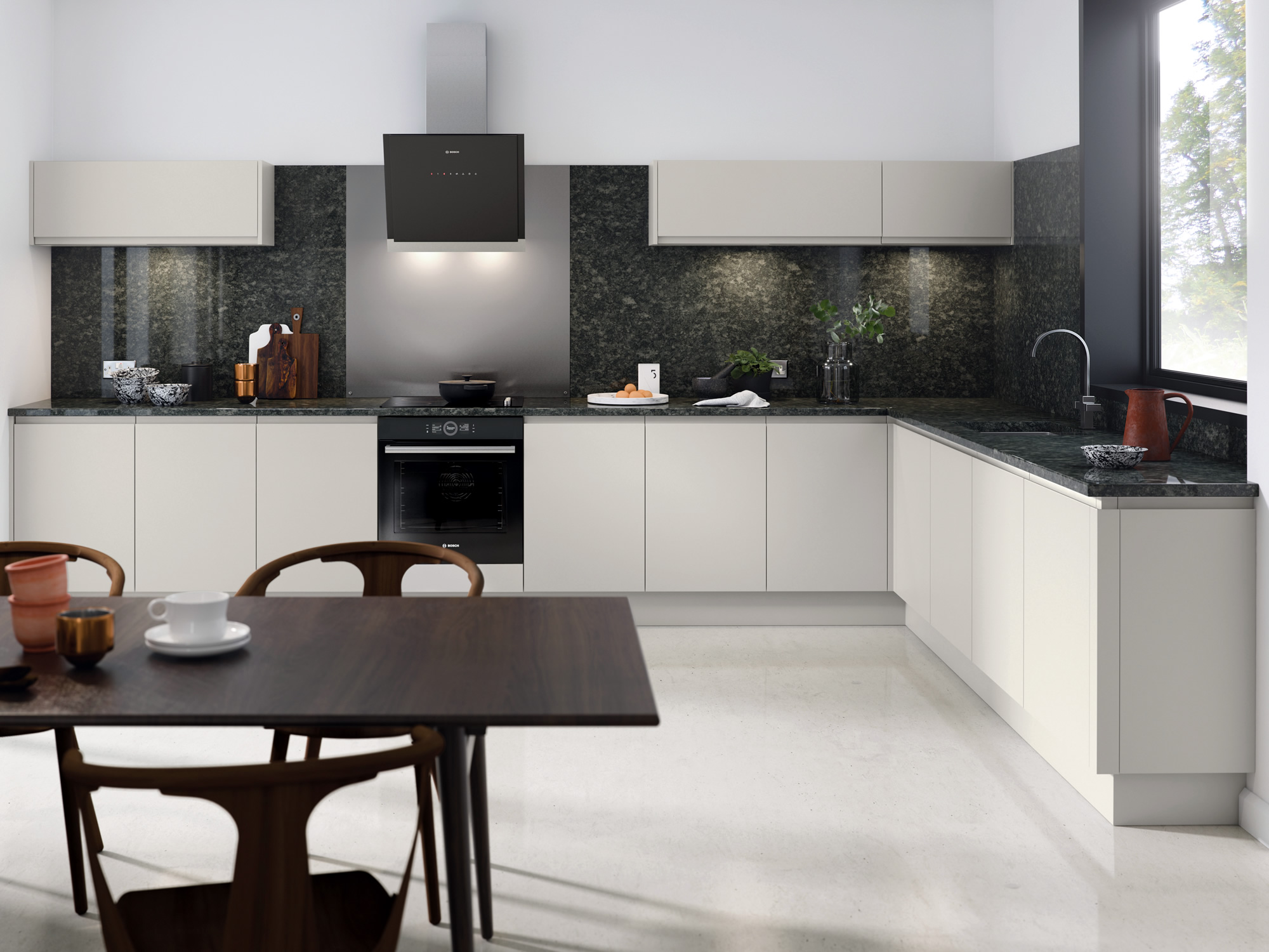 Lucent-M Light Grey Kitchen