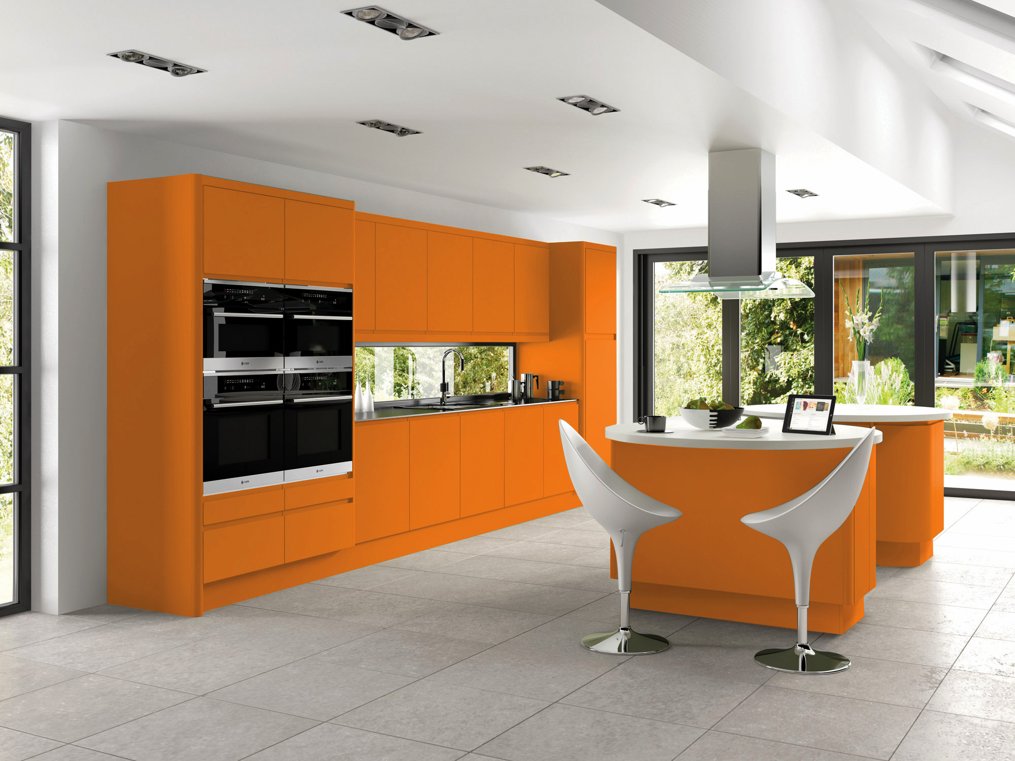 Vivo Dust Grey Kitchen