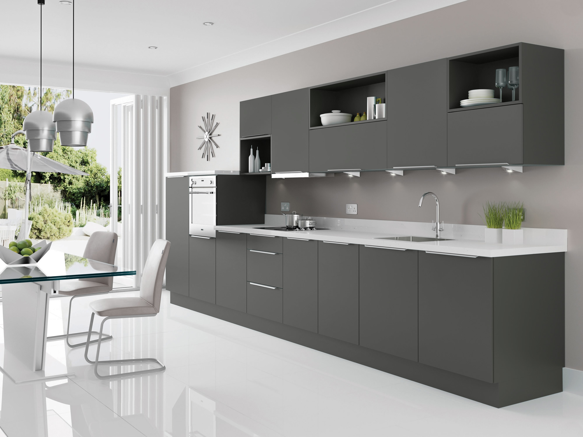 Solent White Kitchen