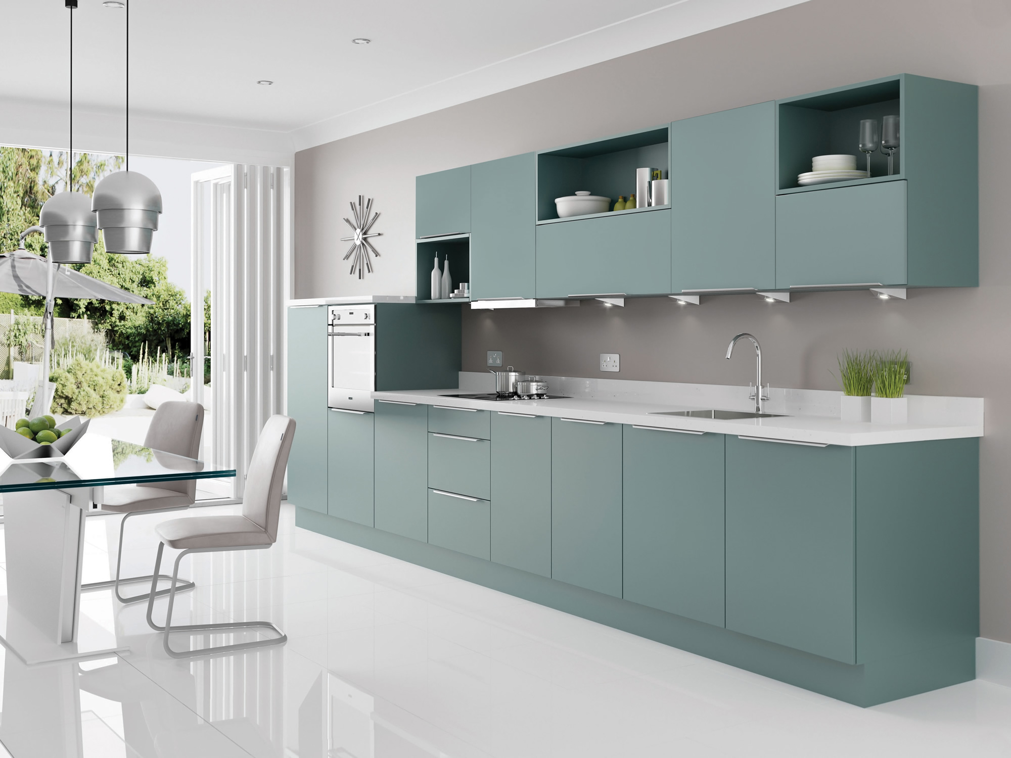 Solent White Kitchen