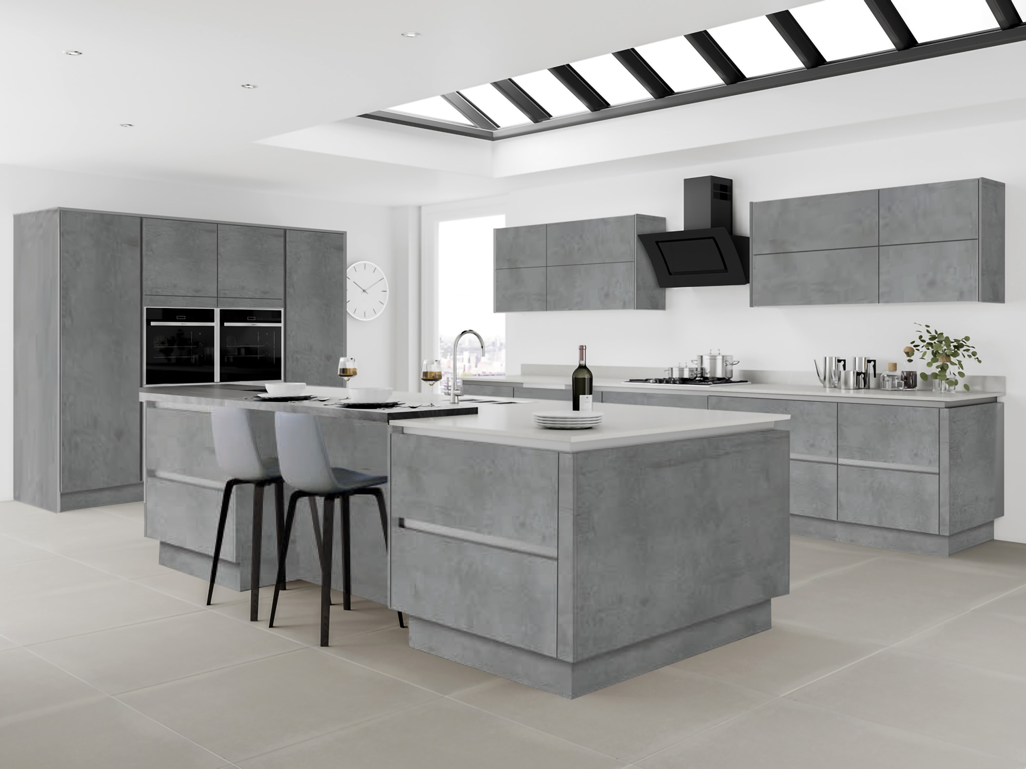 Moderna White Kitchen