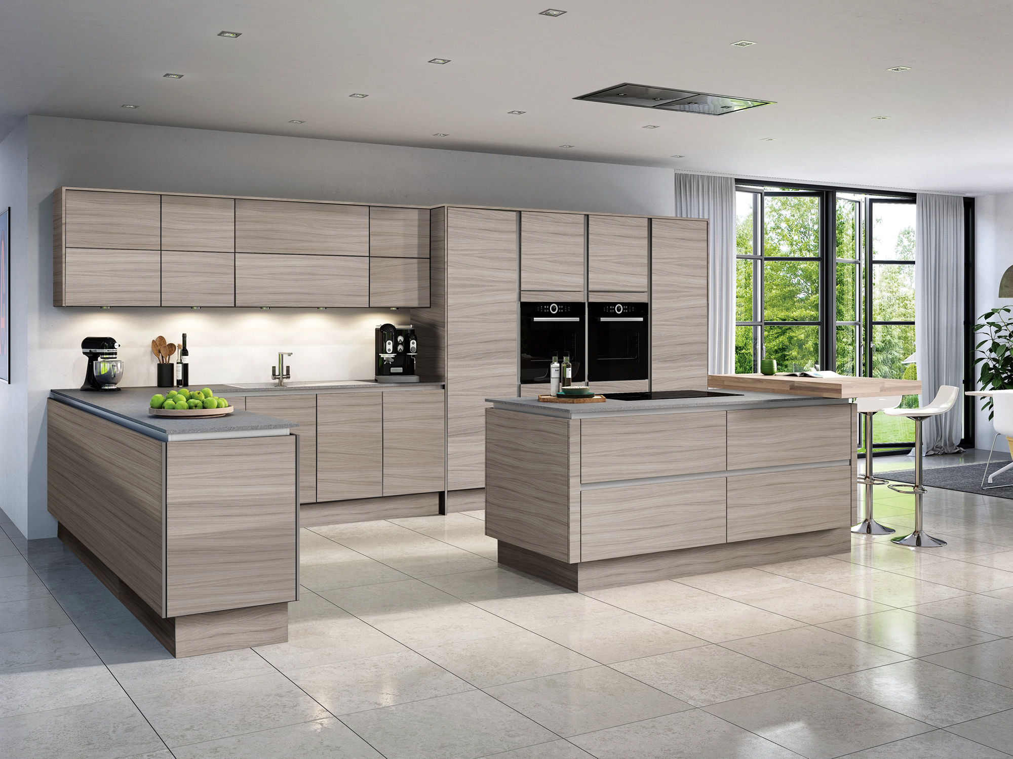 Moderna Vincenza Oak Kitchen
