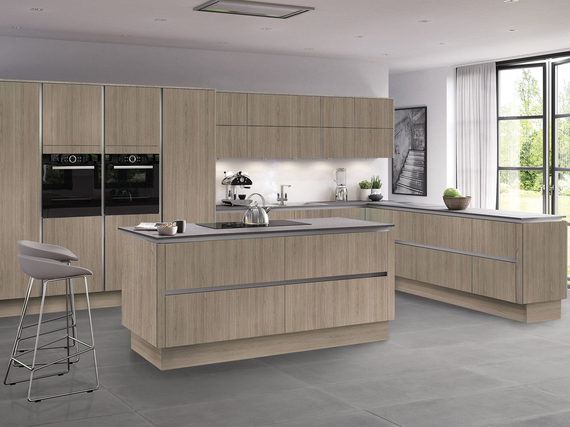 Moderna Vincenza Oak Kitchen