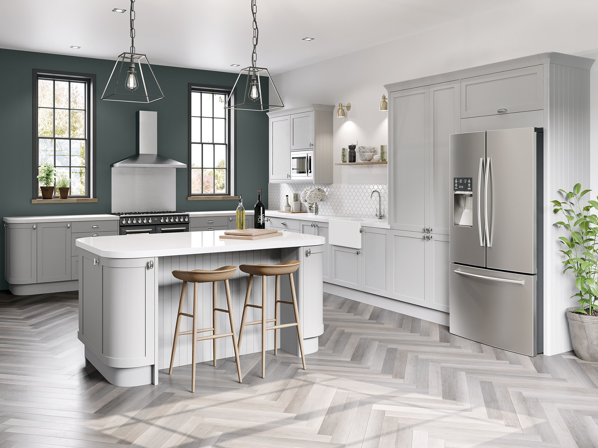 Newmarket Light Grey Kitchen