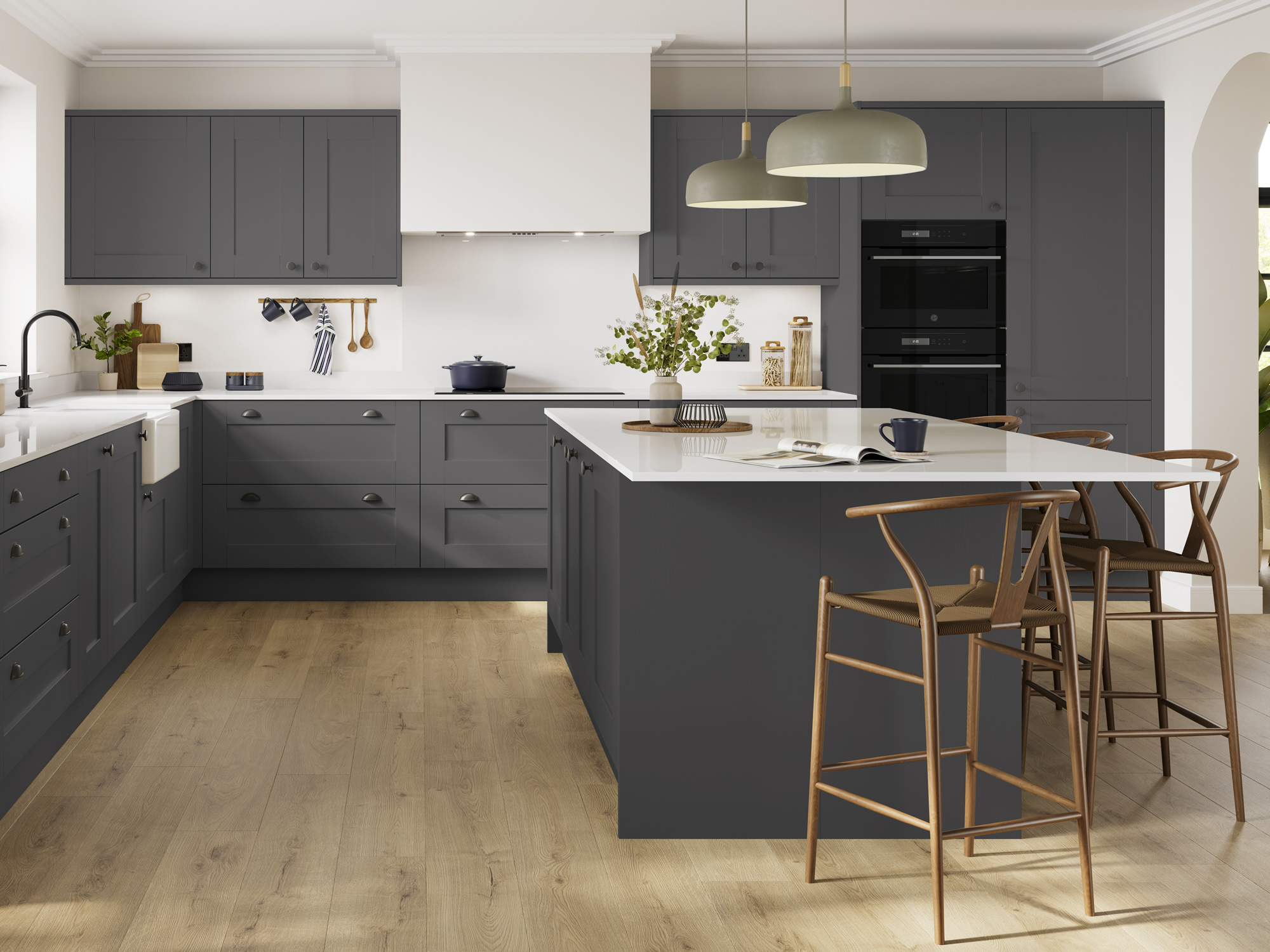 Pendle Charcoal Kitchen