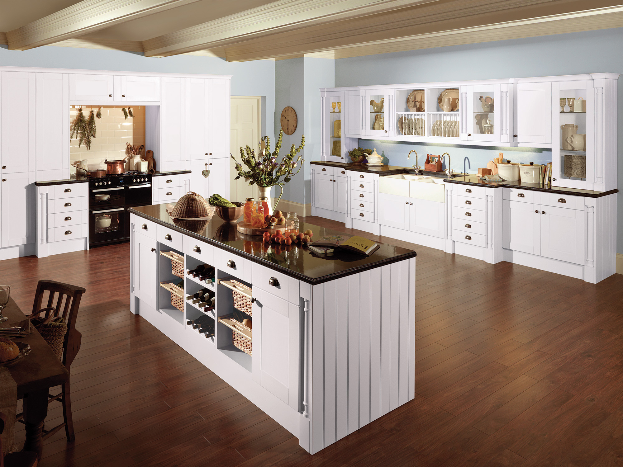 Pendle White Kitchen