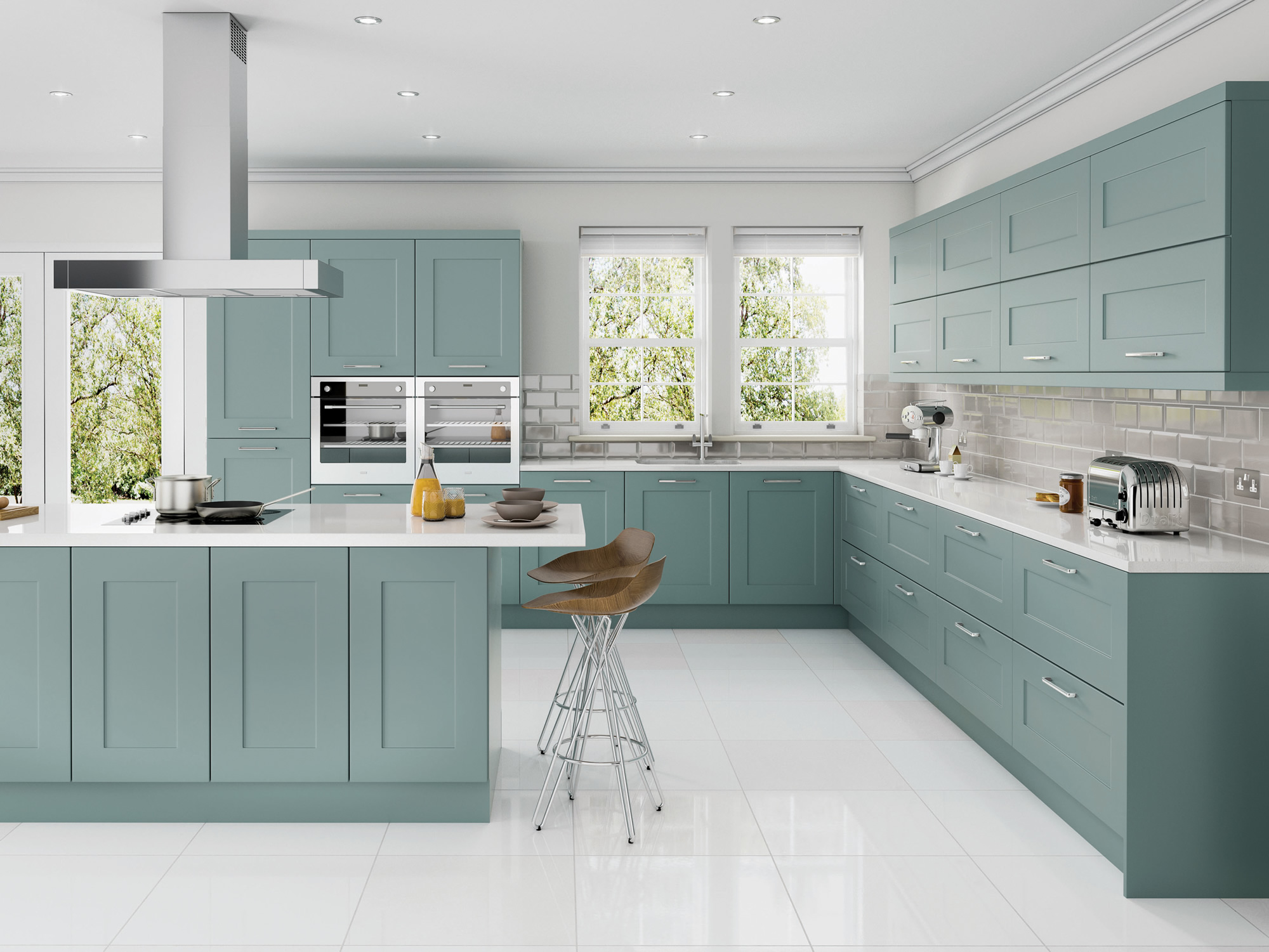 Bowland White Kitchen