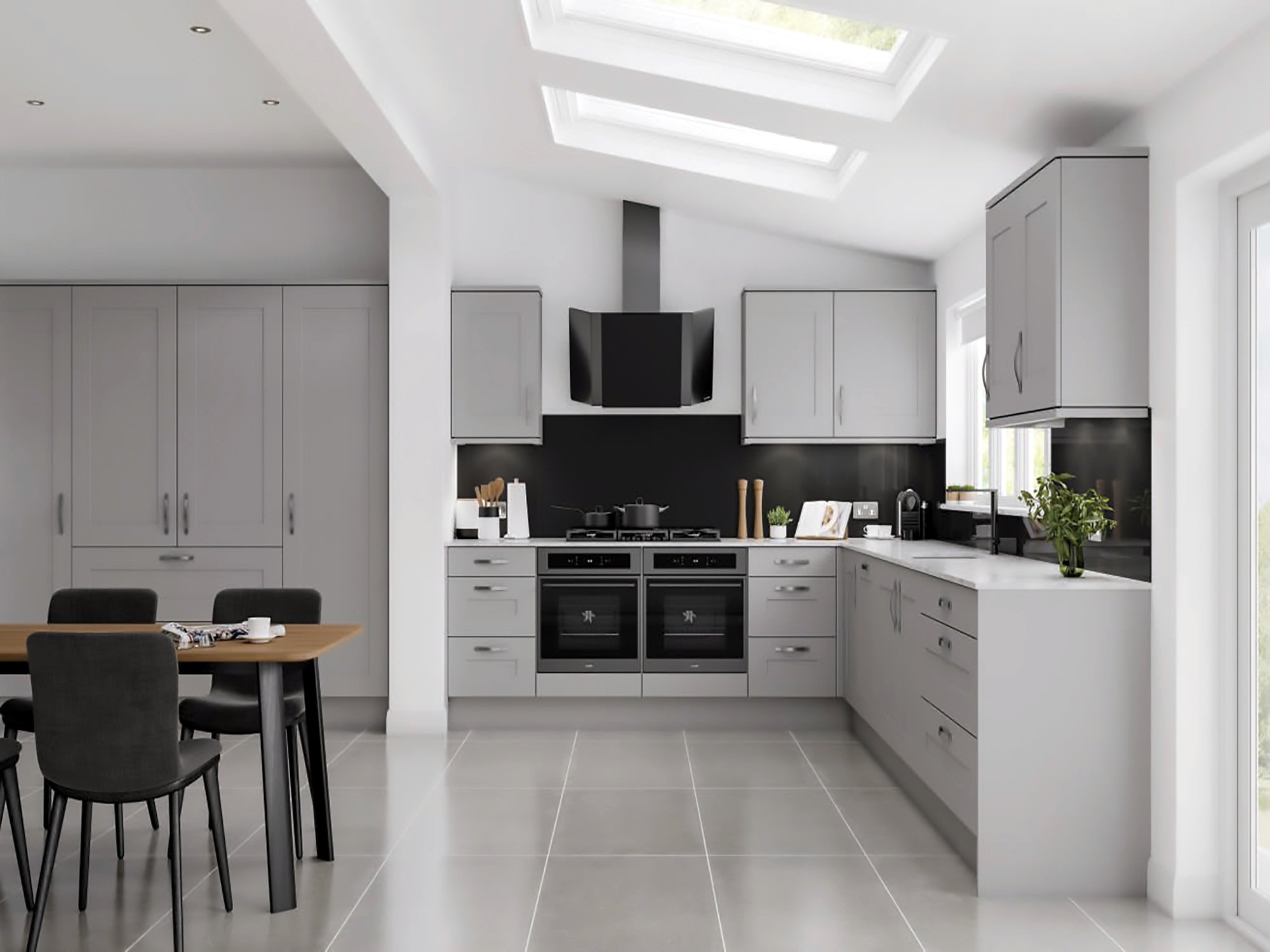 Solent Grey Mist Kitchen