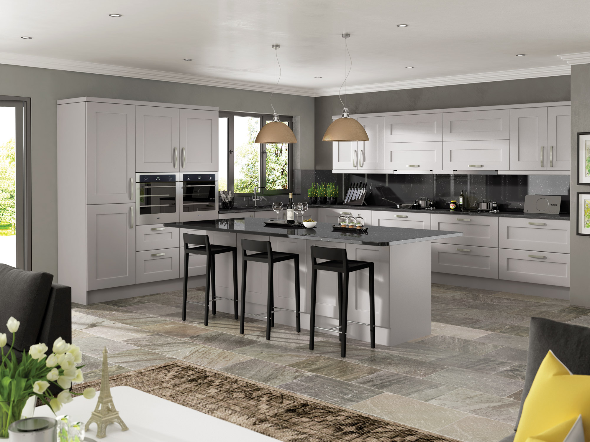 Vero Grey Mist Kitchen