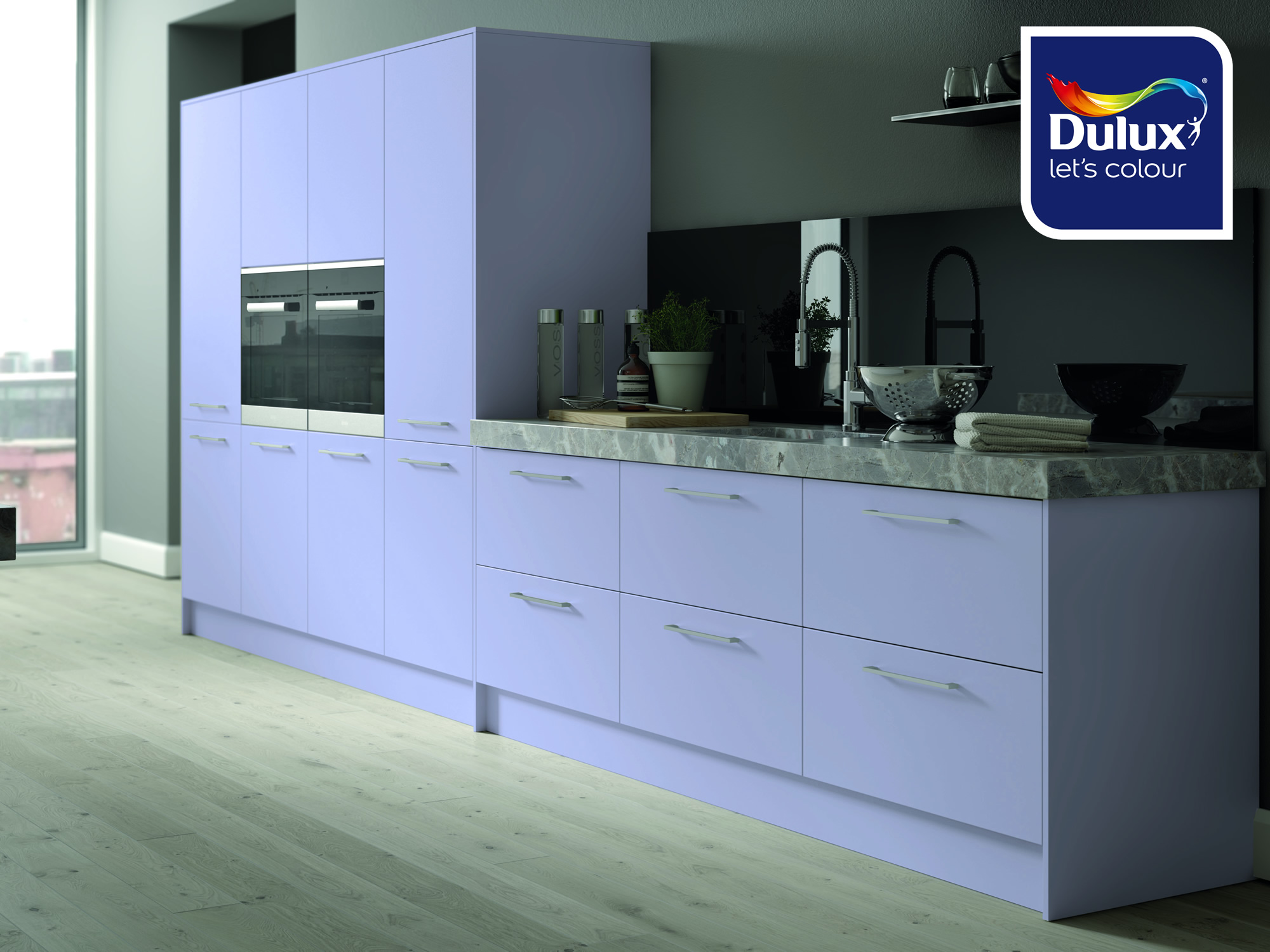 Vivo Gentle Lavender Kitchen